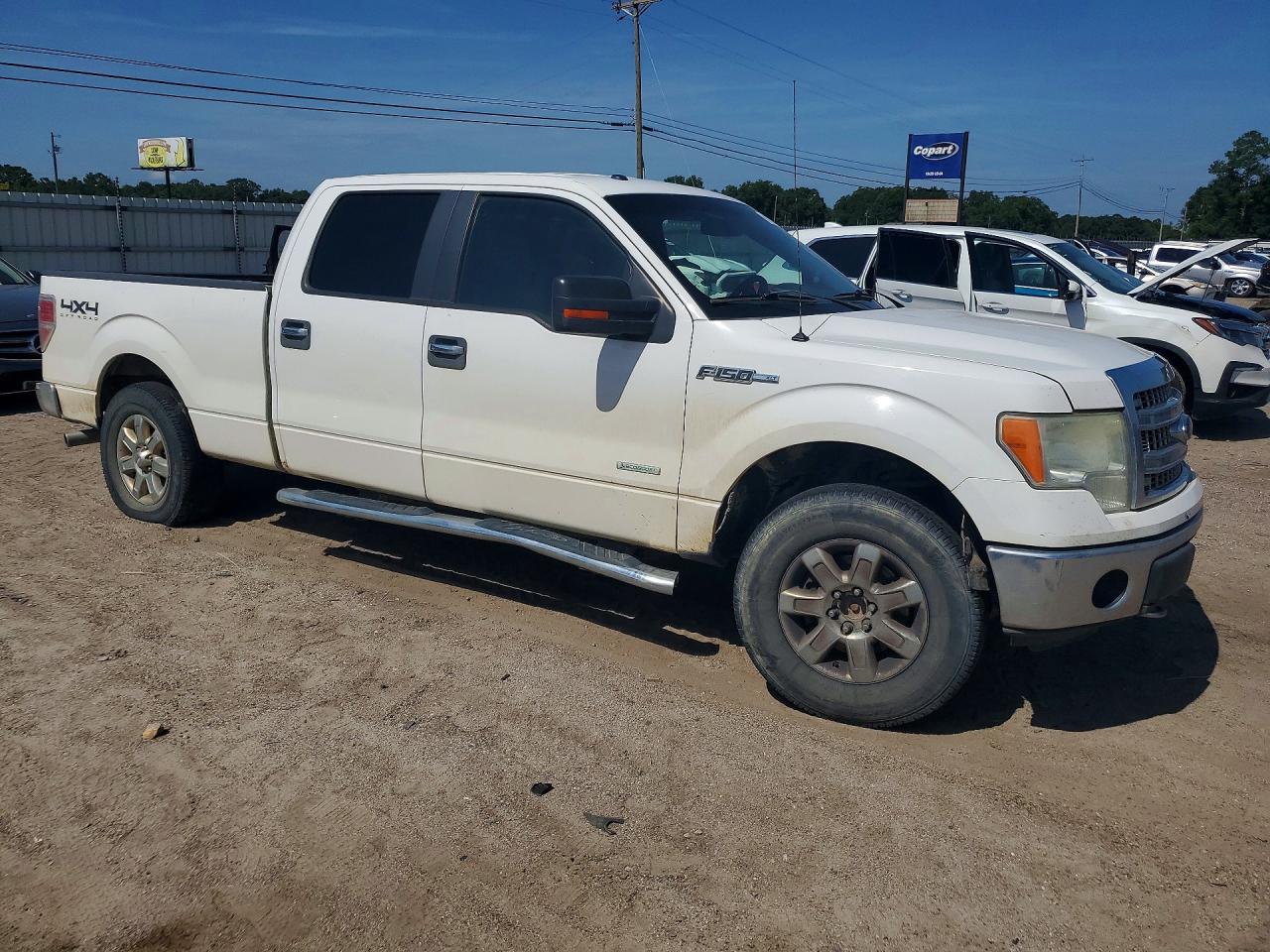 2014 Ford F150 Supercrew White vin: 1FTFW1ET6EFB32640