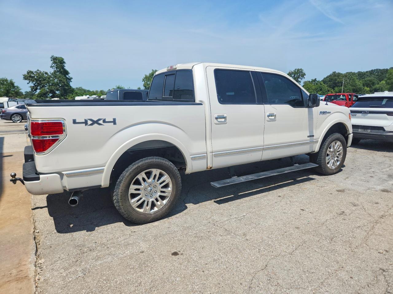 2014 Ford F150 Supercrew White vin: 1FTFW1ET6EFB61362