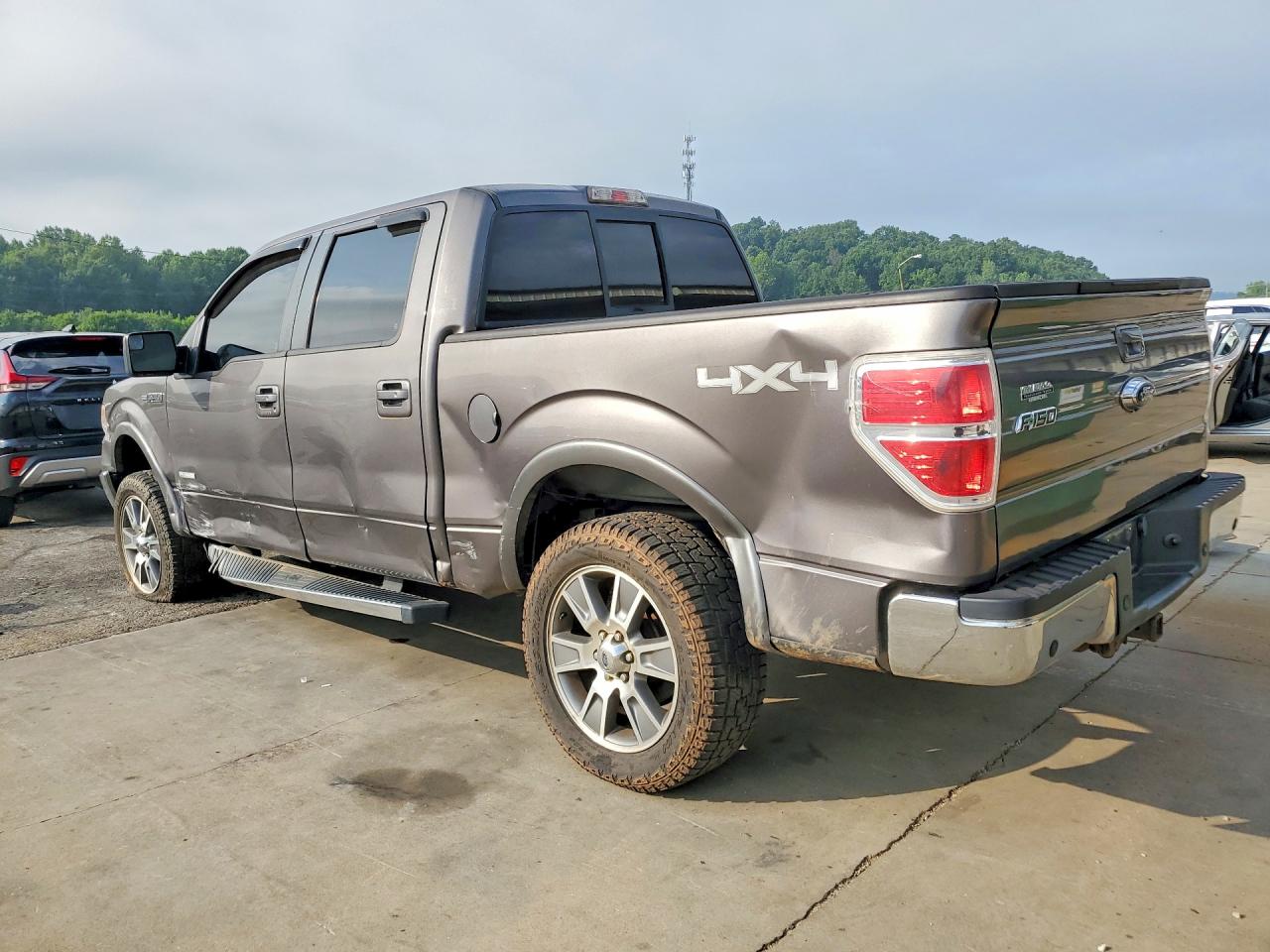2014 Ford F150 Supercrew Gray vin: 1FTFW1ET6EFB67100