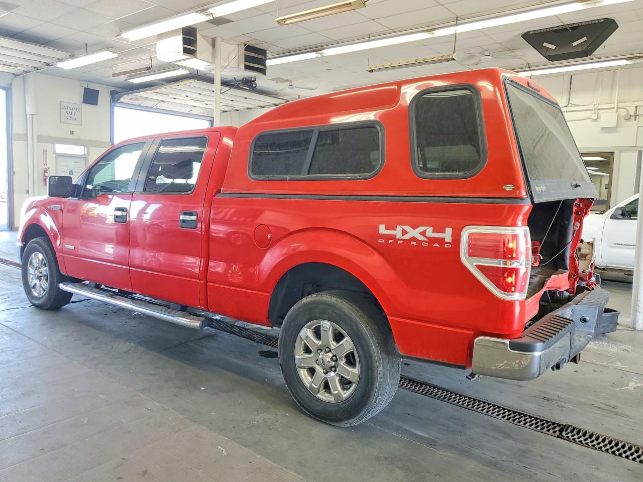 2014 Ford F150 Supercrew Red vin: 1FTFW1ET6EFC35055