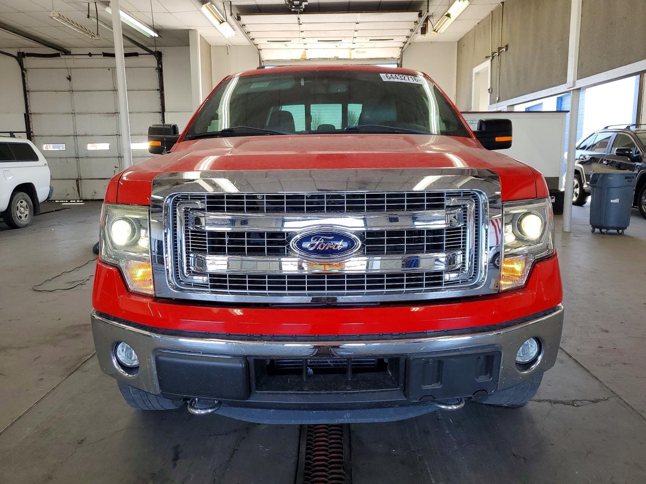 2014 Ford F150 Supercrew Red vin: 1FTFW1ET6EFC35055