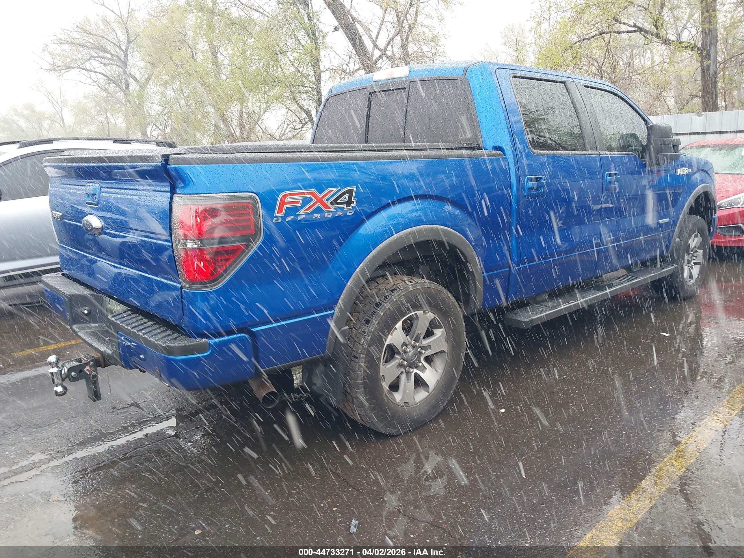 2014 Ford F-150 Fx4 Blue vin: 1FTFW1ET6EFC98429