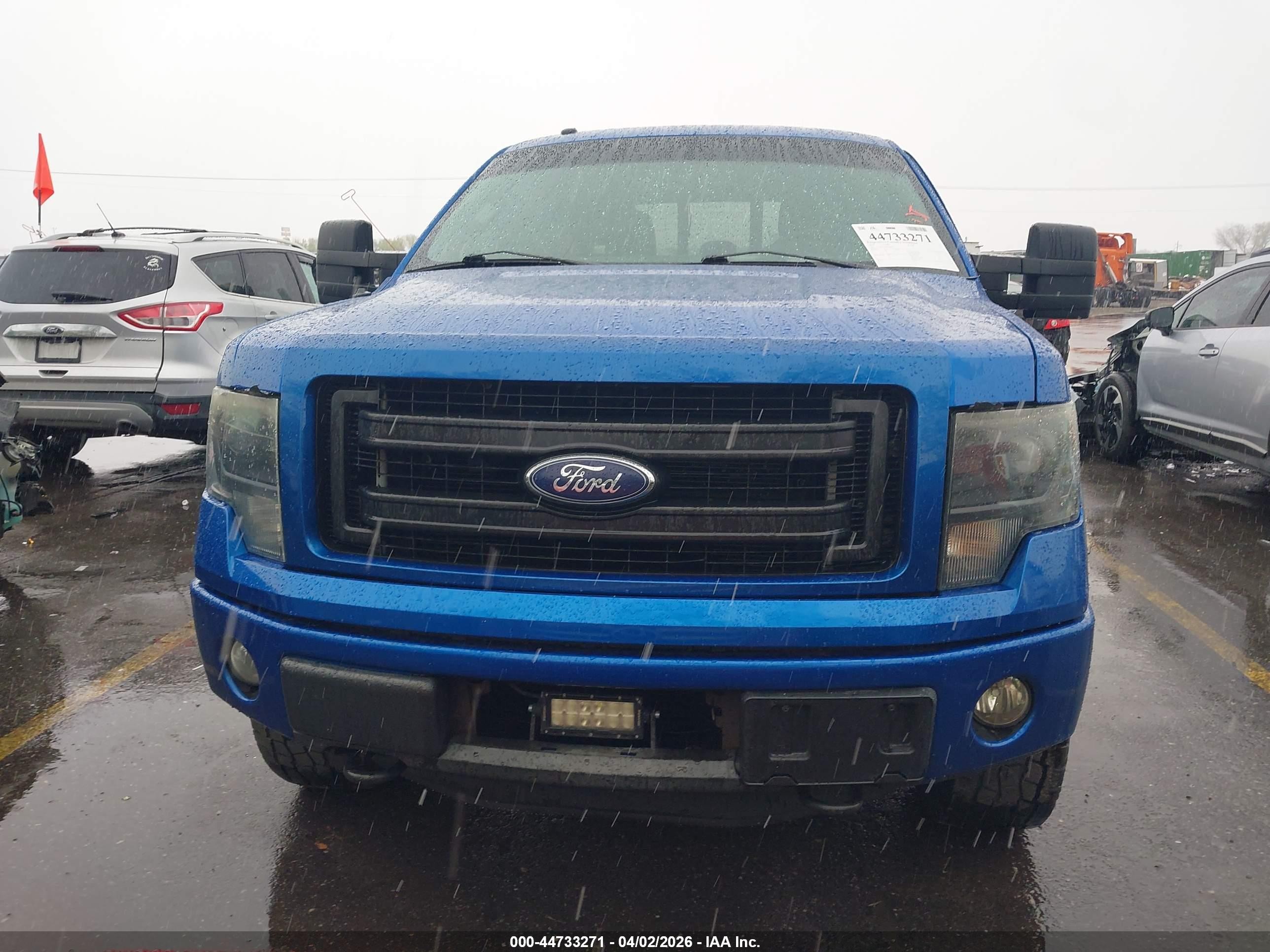 2014 Ford F-150 Fx4 Blue vin: 1FTFW1ET6EFC98429