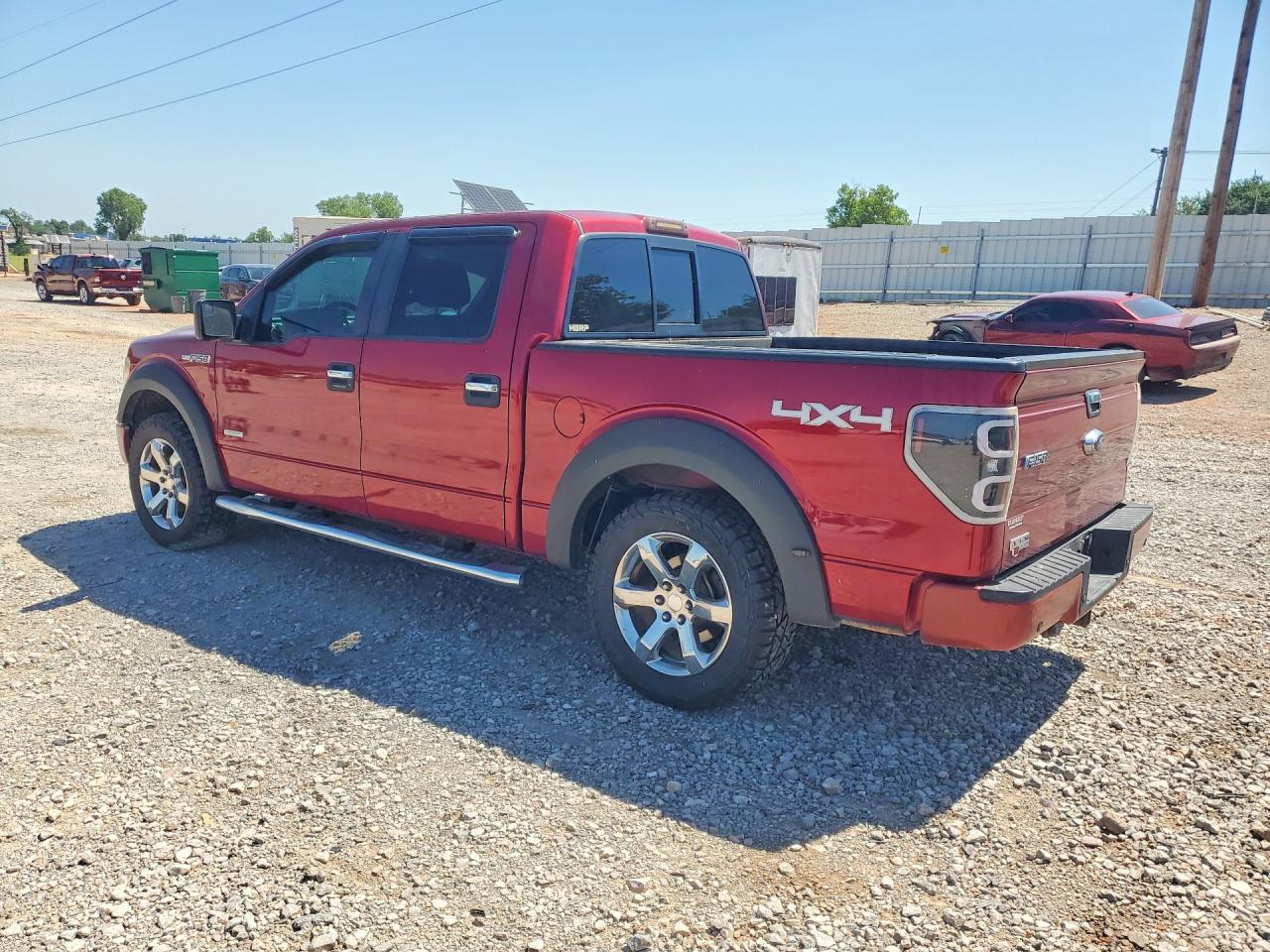 2014 Ford F150 Supercrew Red vin: 1FTFW1ET6EFD09431