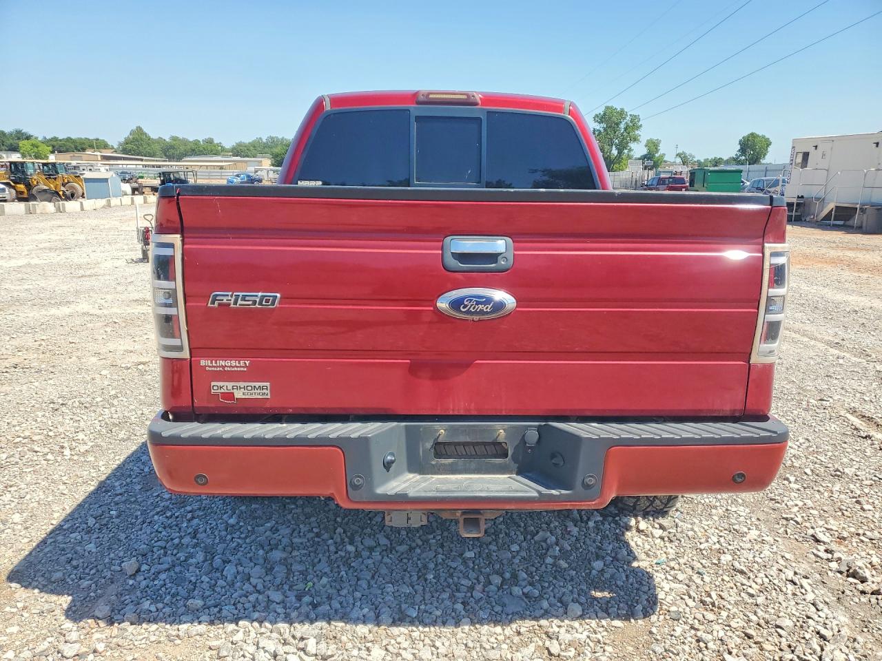 2014 Ford F150 Supercrew Red vin: 1FTFW1ET6EFD09431