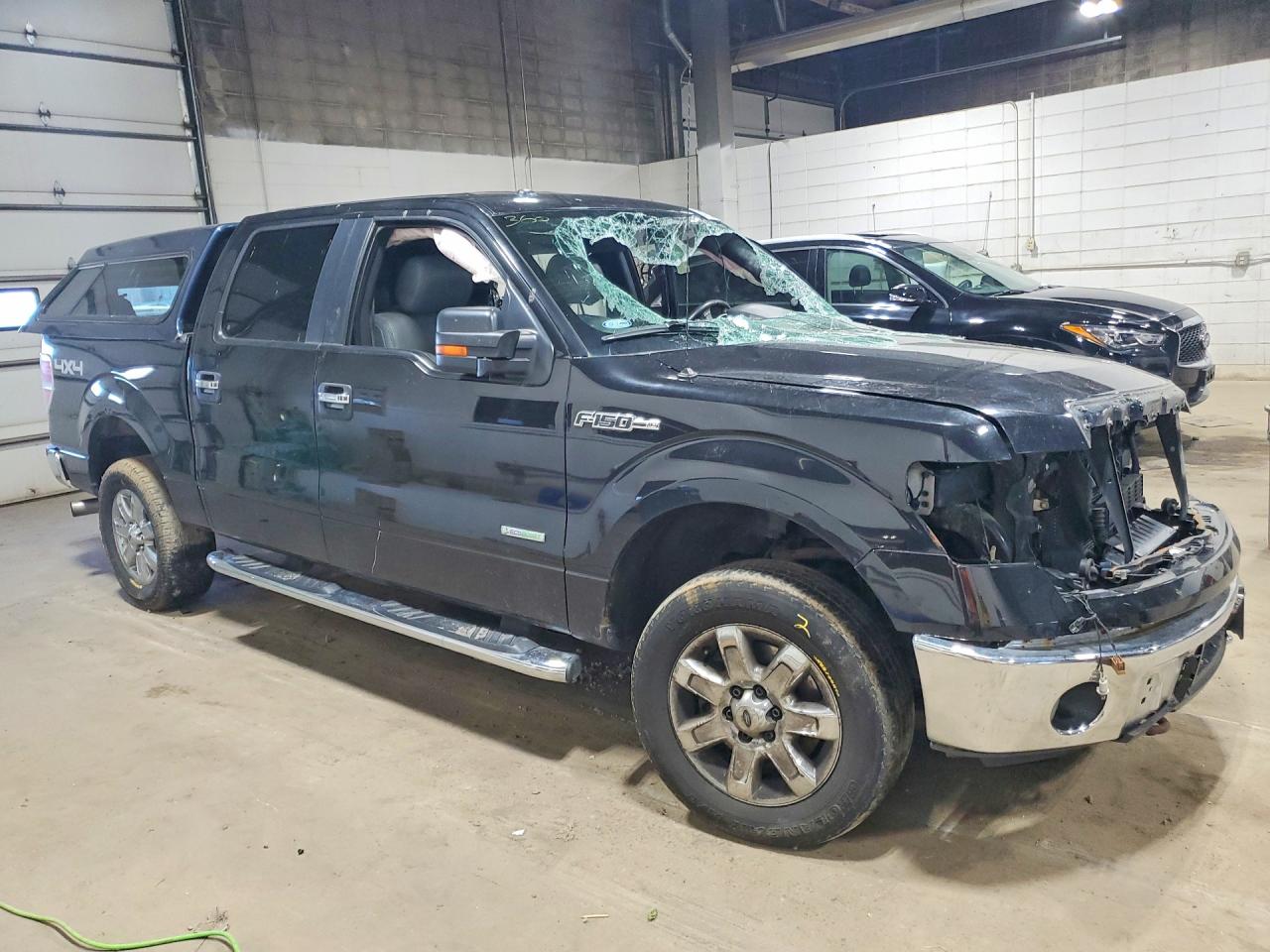 2014 Ford F150 Supercrew Black vin: 1FTFW1ET6EKD32151