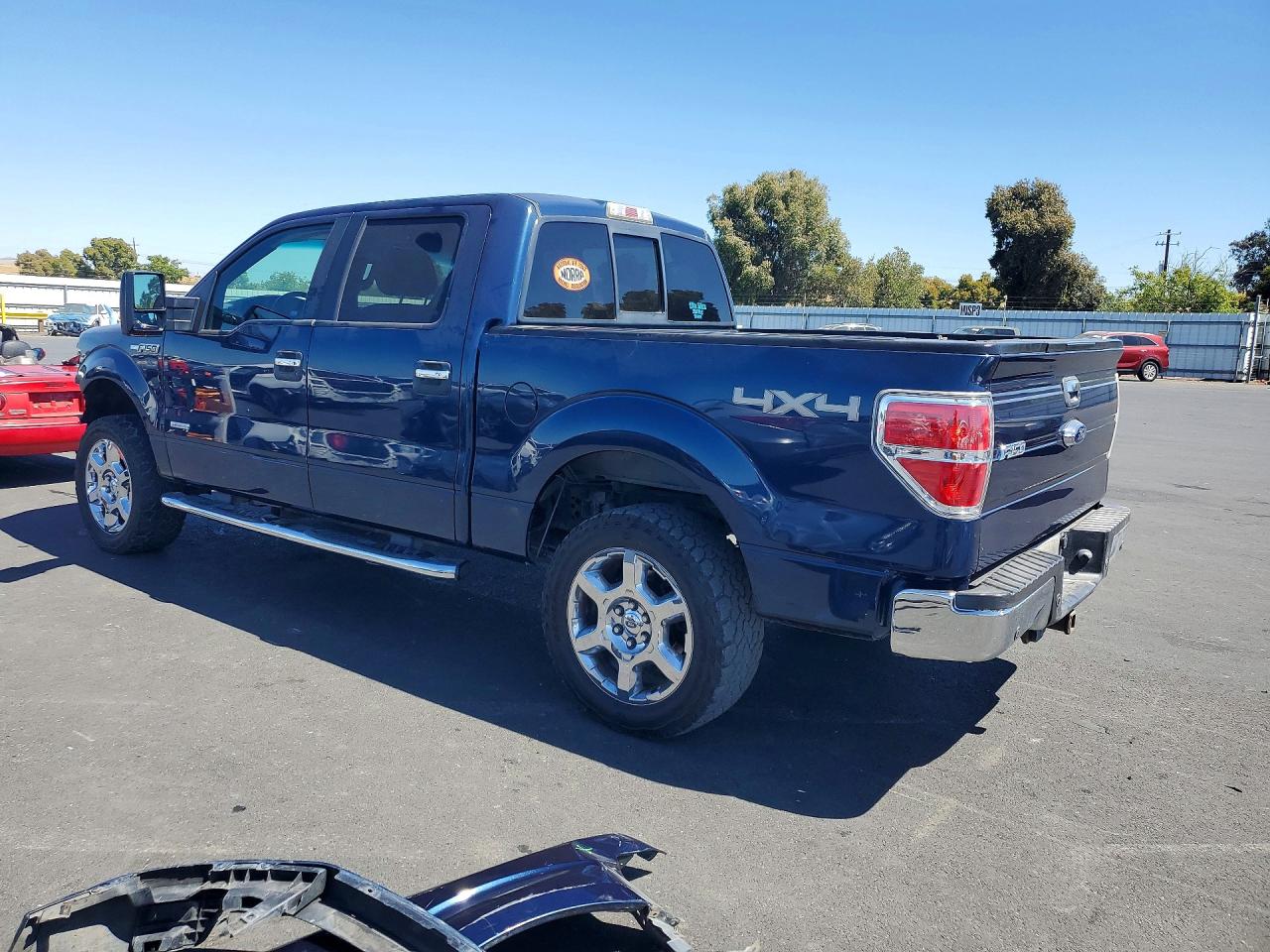 2014 Ford F150 Supercrew Blue vin: 1FTFW1ET6EKD81897