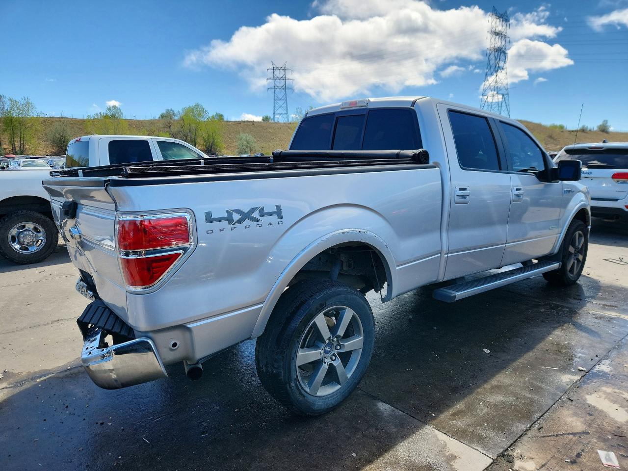 2014 Ford F150 Supercrew Серебряный vin: 1FTFW1ET6EKE13182