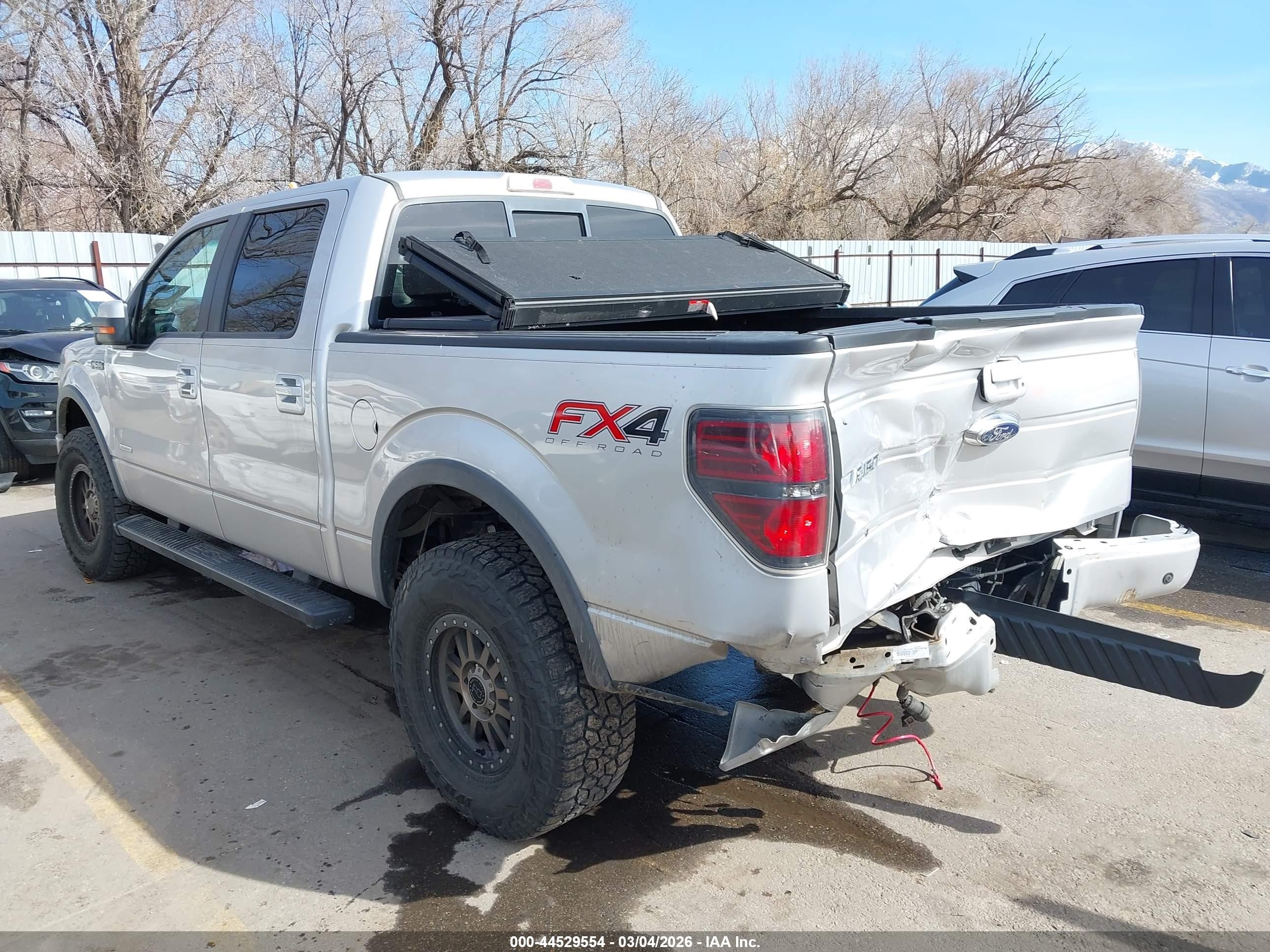 2014 Ford F-150 Fx4 White vin: 1FTFW1ET6EKF23956