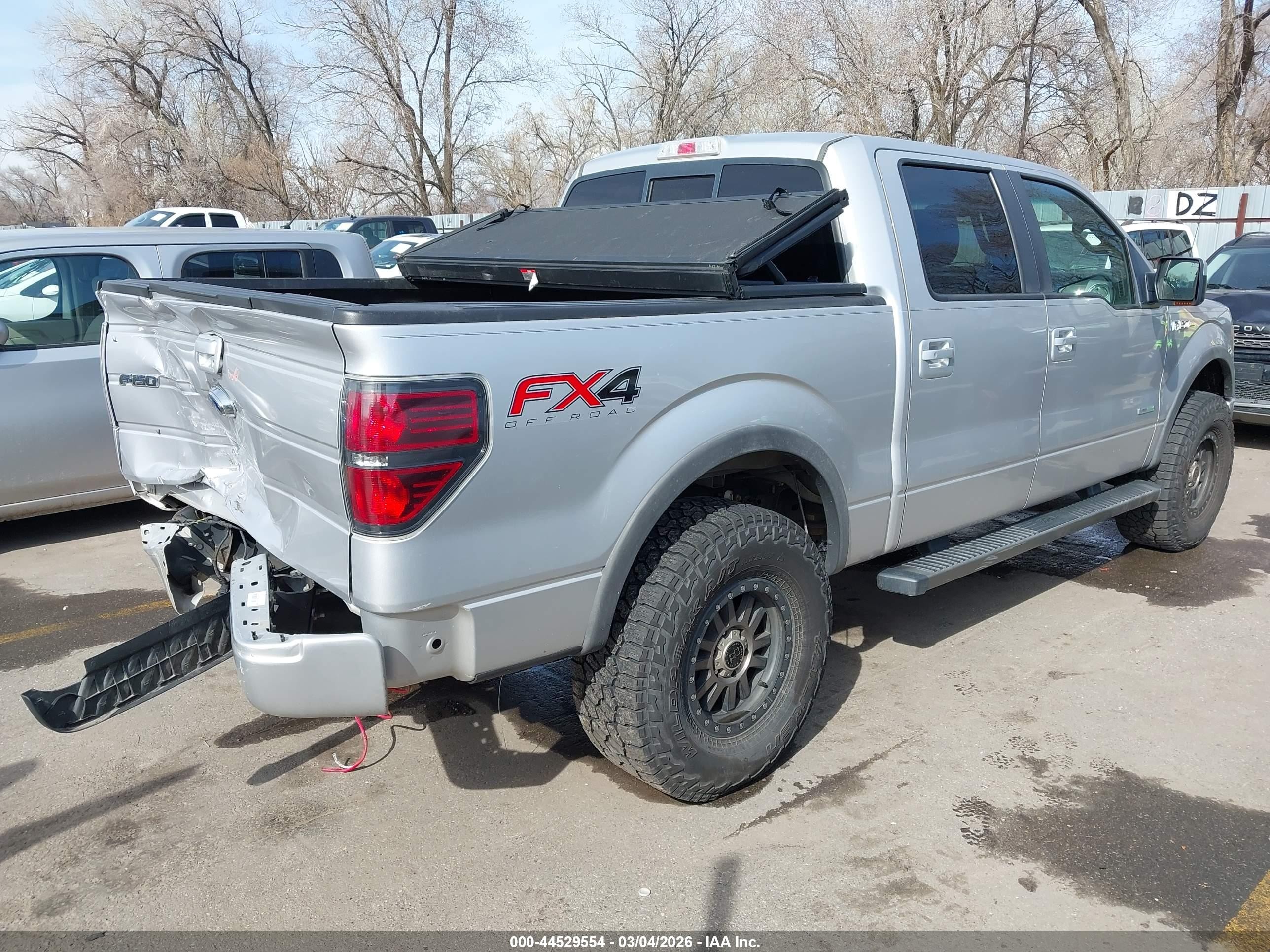 2014 Ford F-150 Fx4 White vin: 1FTFW1ET6EKF23956