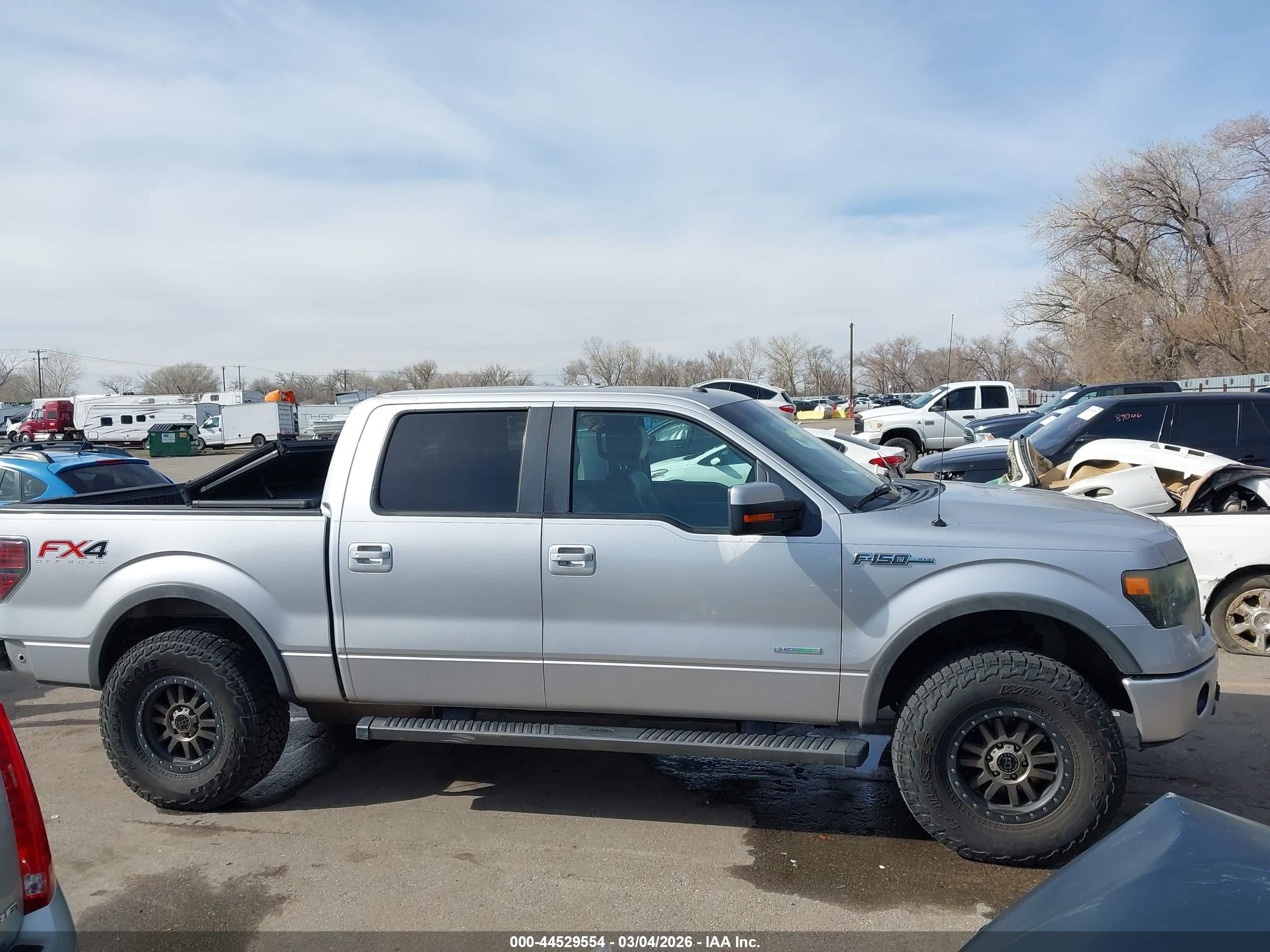 2014 Ford F-150 Fx4 White vin: 1FTFW1ET6EKF23956
