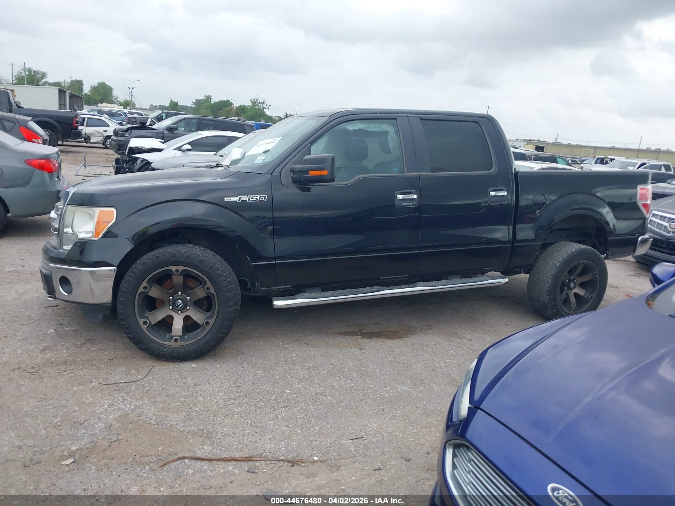 2014 Ford F-150 Xlt Black vin: 1FTFW1ET6EKF35749