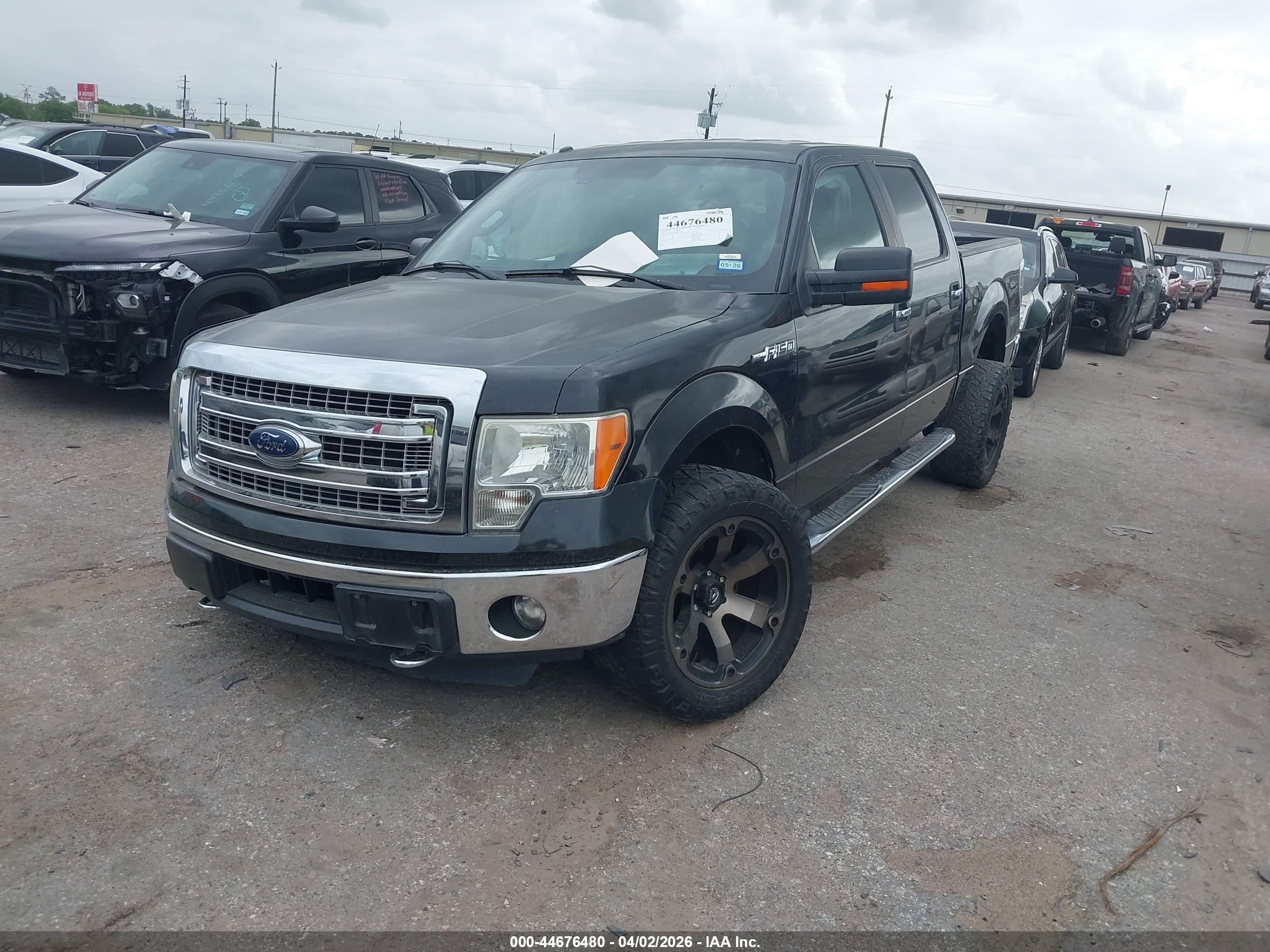 2014 Ford F-150 Xlt Black vin: 1FTFW1ET6EKF35749