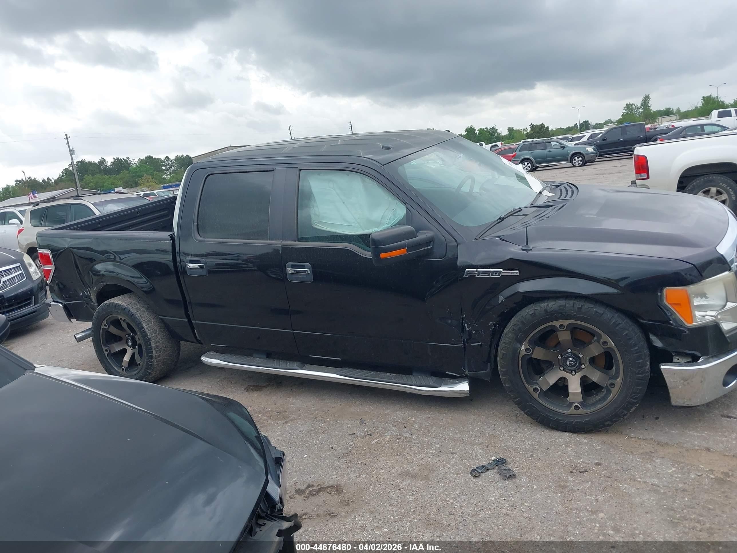 2014 Ford F-150 Xlt Black vin: 1FTFW1ET6EKF35749