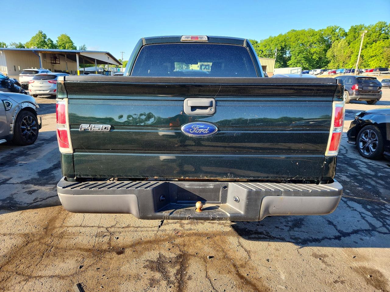 2014 Ford F150 Supercrew Green vin: 1FTFW1ET6EKG11048