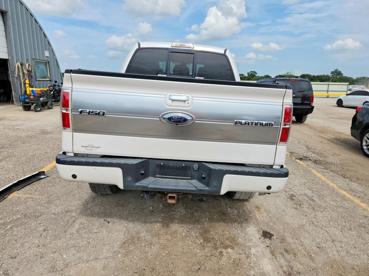 2011 Ford F150 Supercrew White vin: 1FTFW1ET7BFA73786
