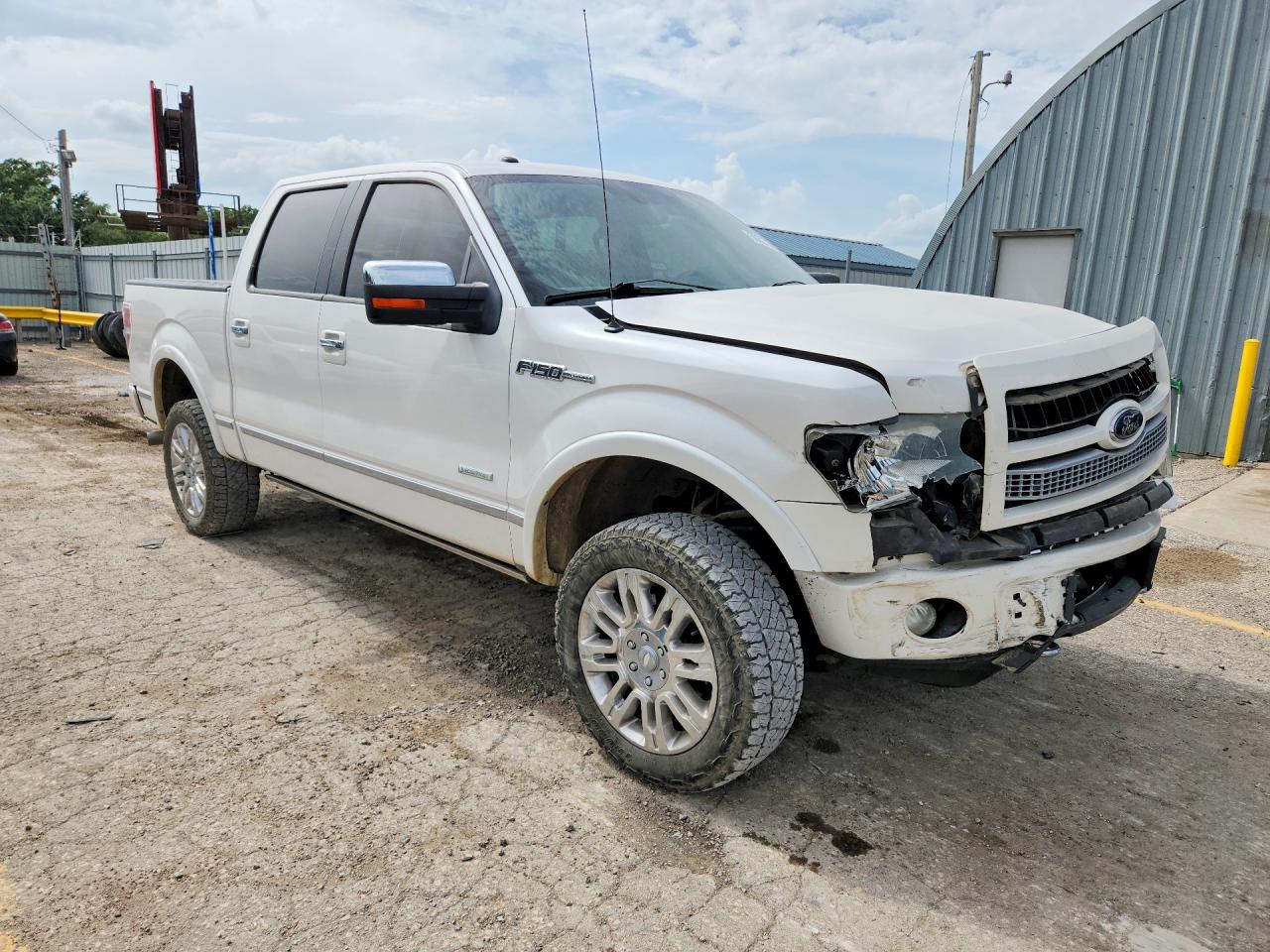 2011 Ford F150 Supercrew White vin: 1FTFW1ET7BFA73786