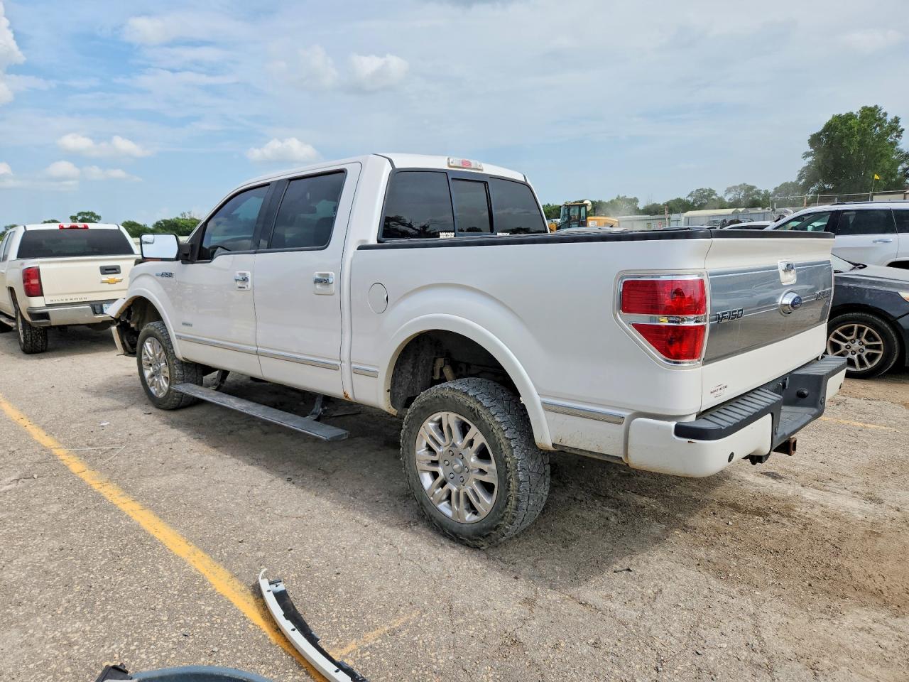 2011 Ford F150 Supercrew White vin: 1FTFW1ET7BFA73786