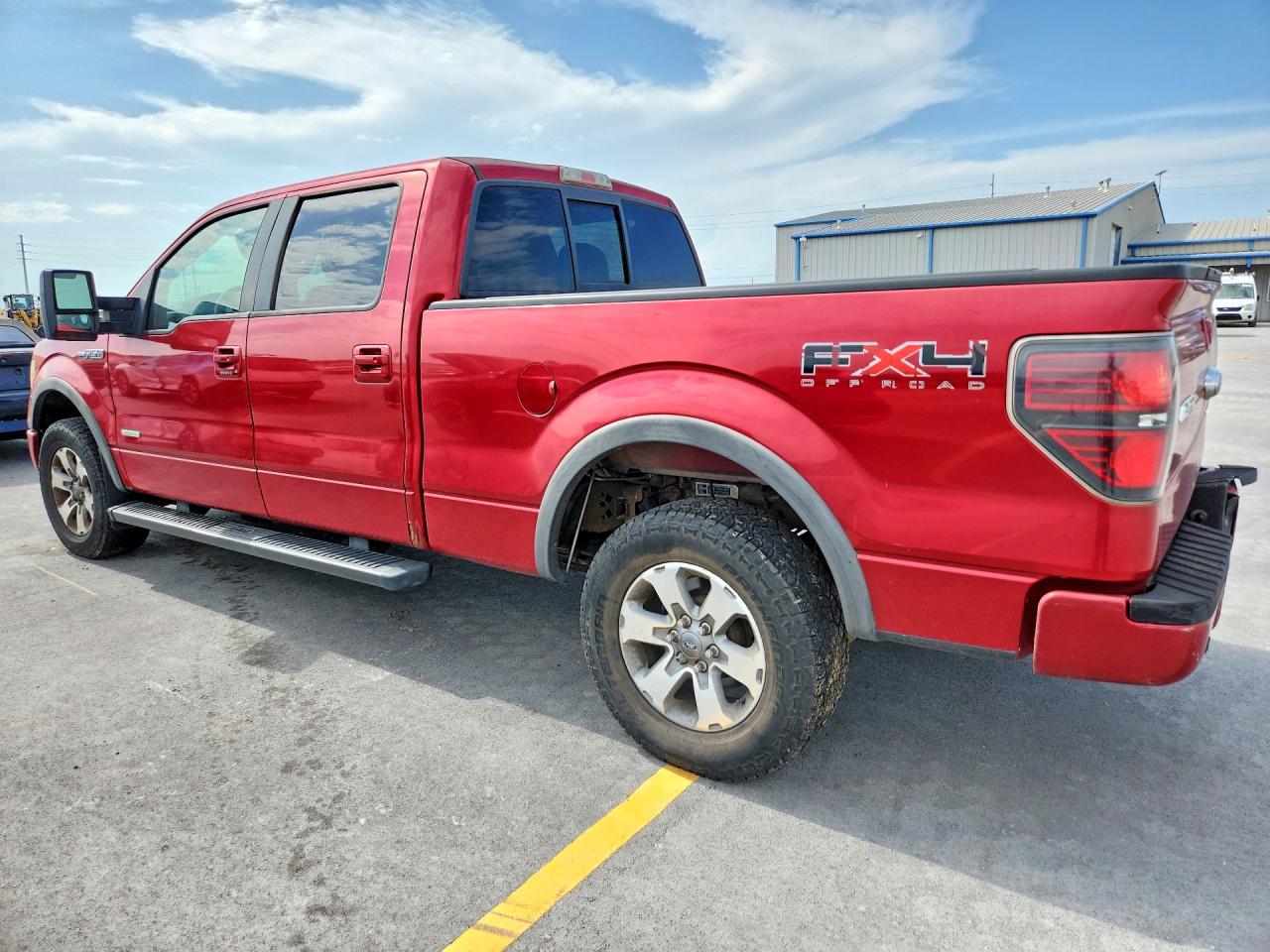 2011 Ford F150 Supercrew Темно-бордовый vin: 1FTFW1ET7BFB09752