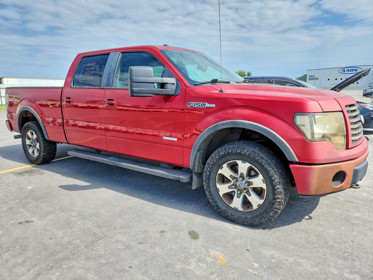 2011 Ford F150 Supercrew Темно-бордовый vin: 1FTFW1ET7BFB09752