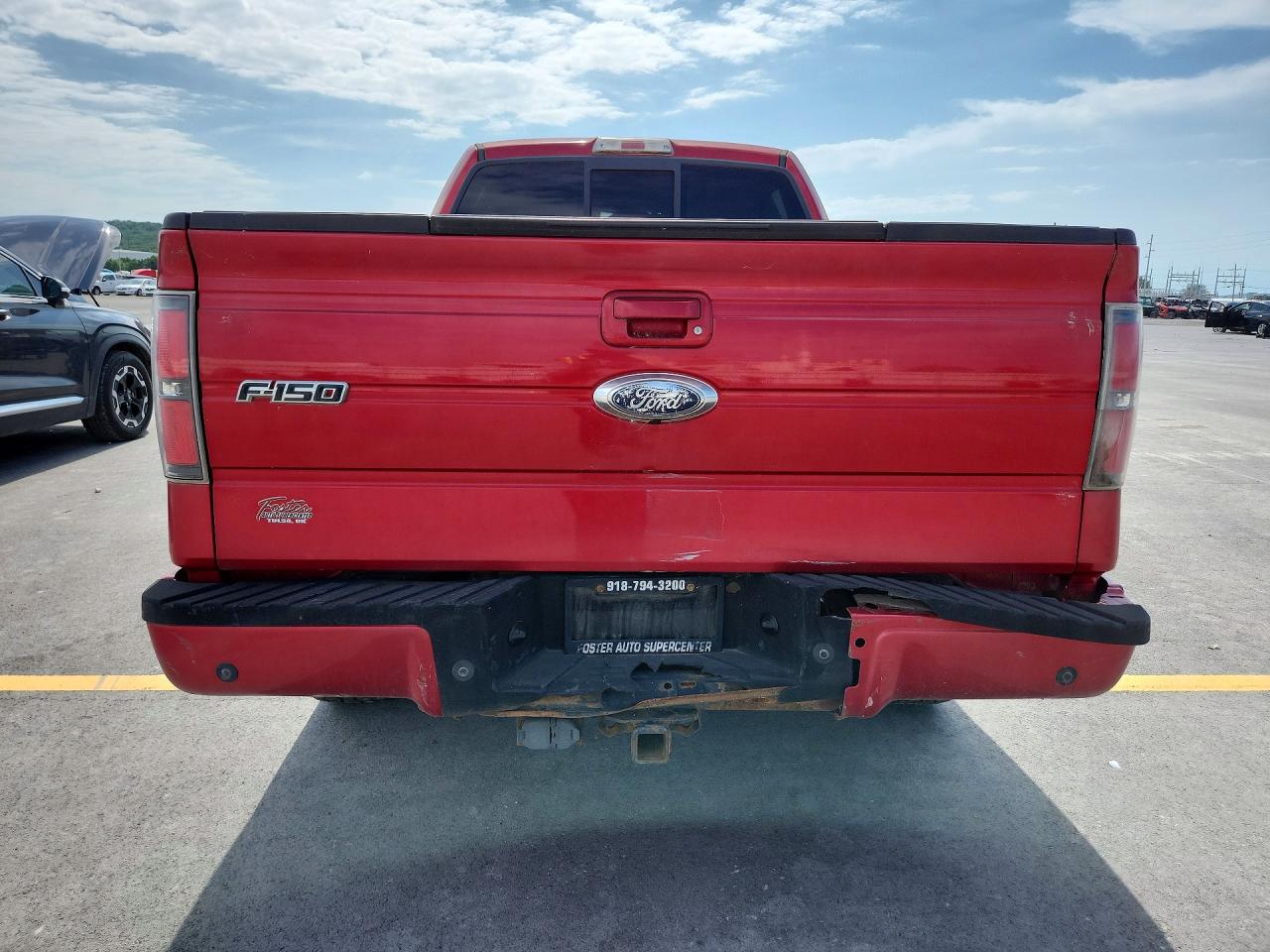 2011 Ford F150 Supercrew Темно-бордовый vin: 1FTFW1ET7BFB09752
