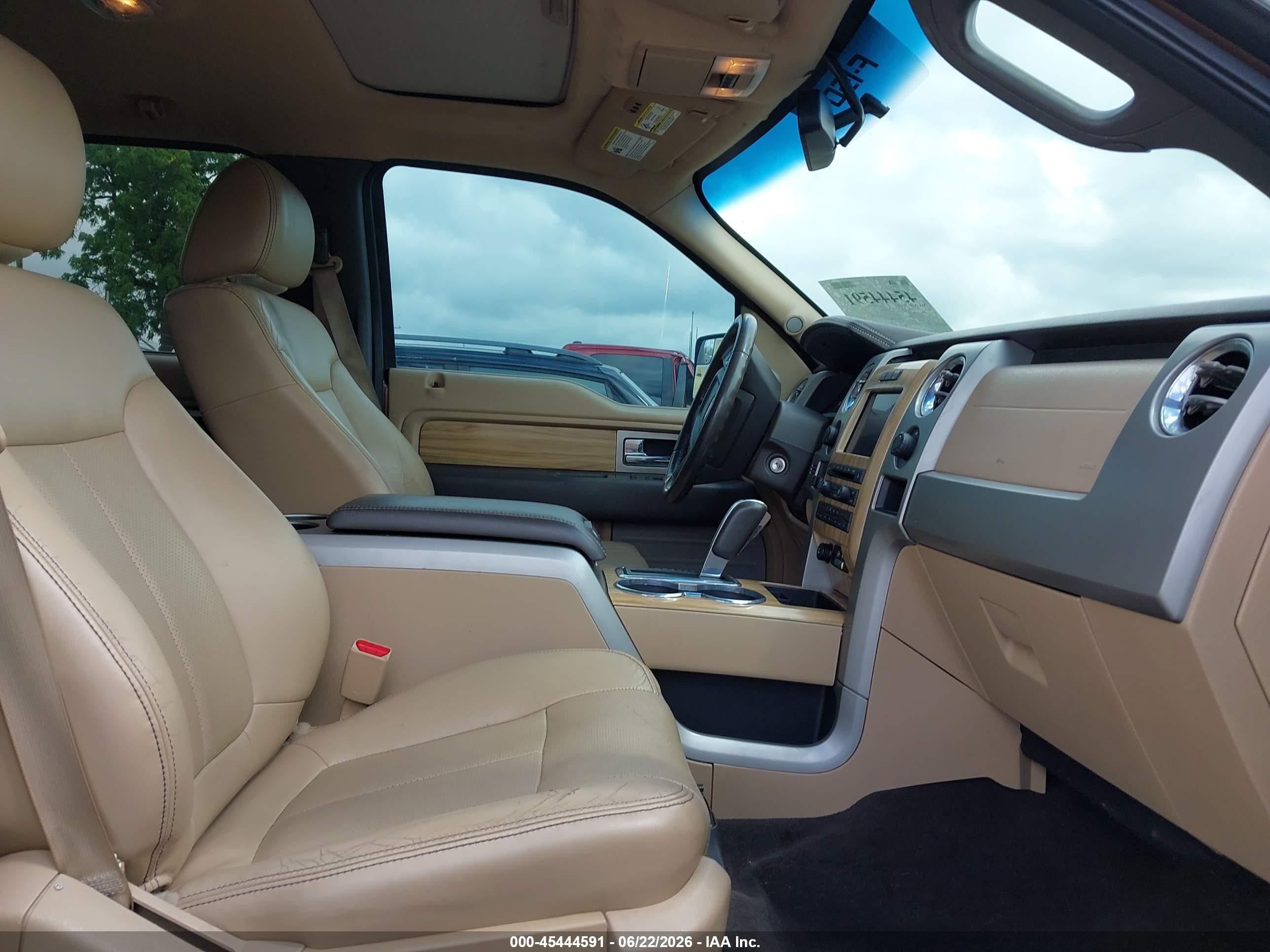 2011 Ford F-150 Lariat Brown vin: 1FTFW1ET7BFB55274