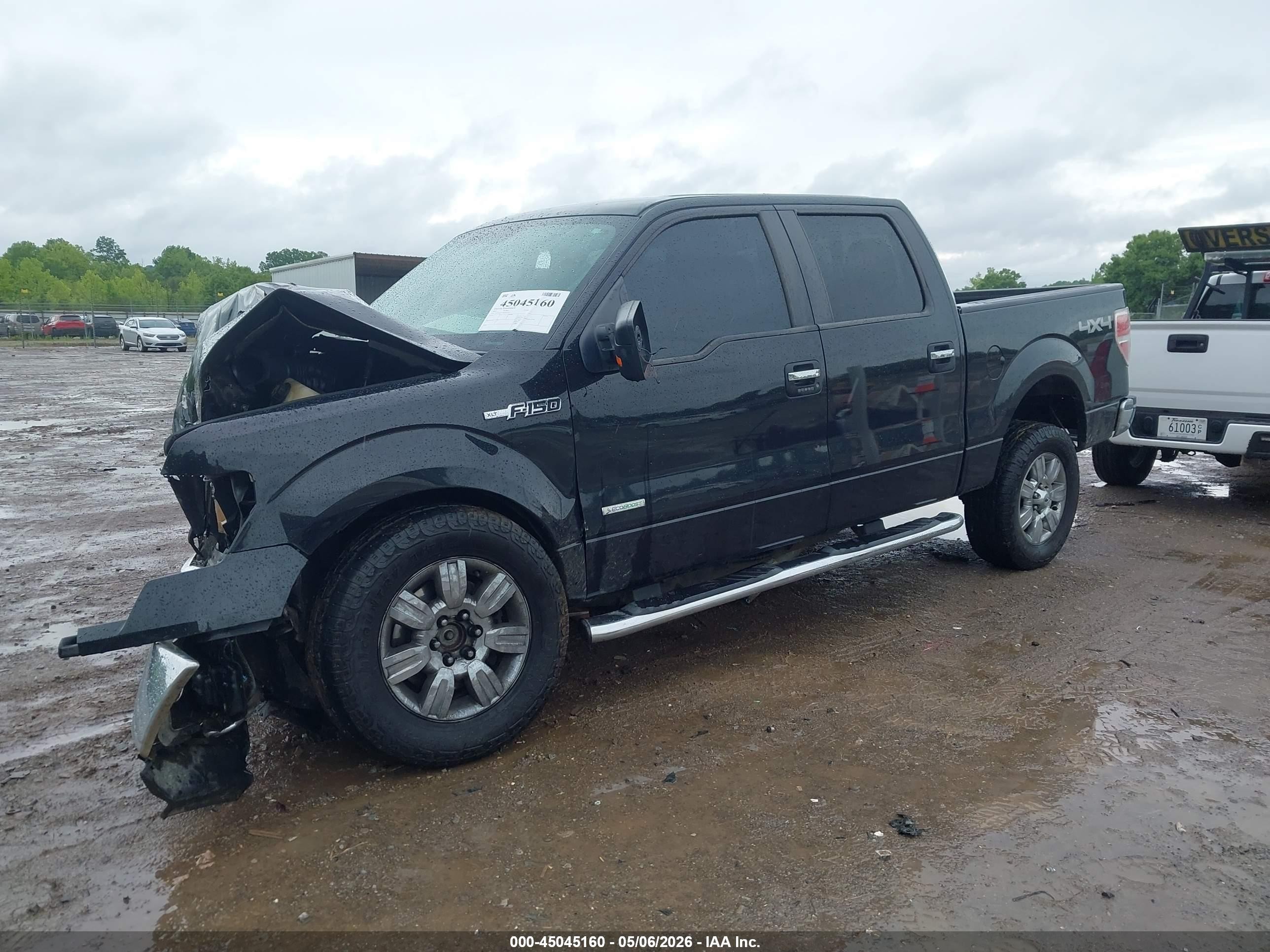2011 Ford F-150 Xlt Black vin: 1FTFW1ET7BFB76397