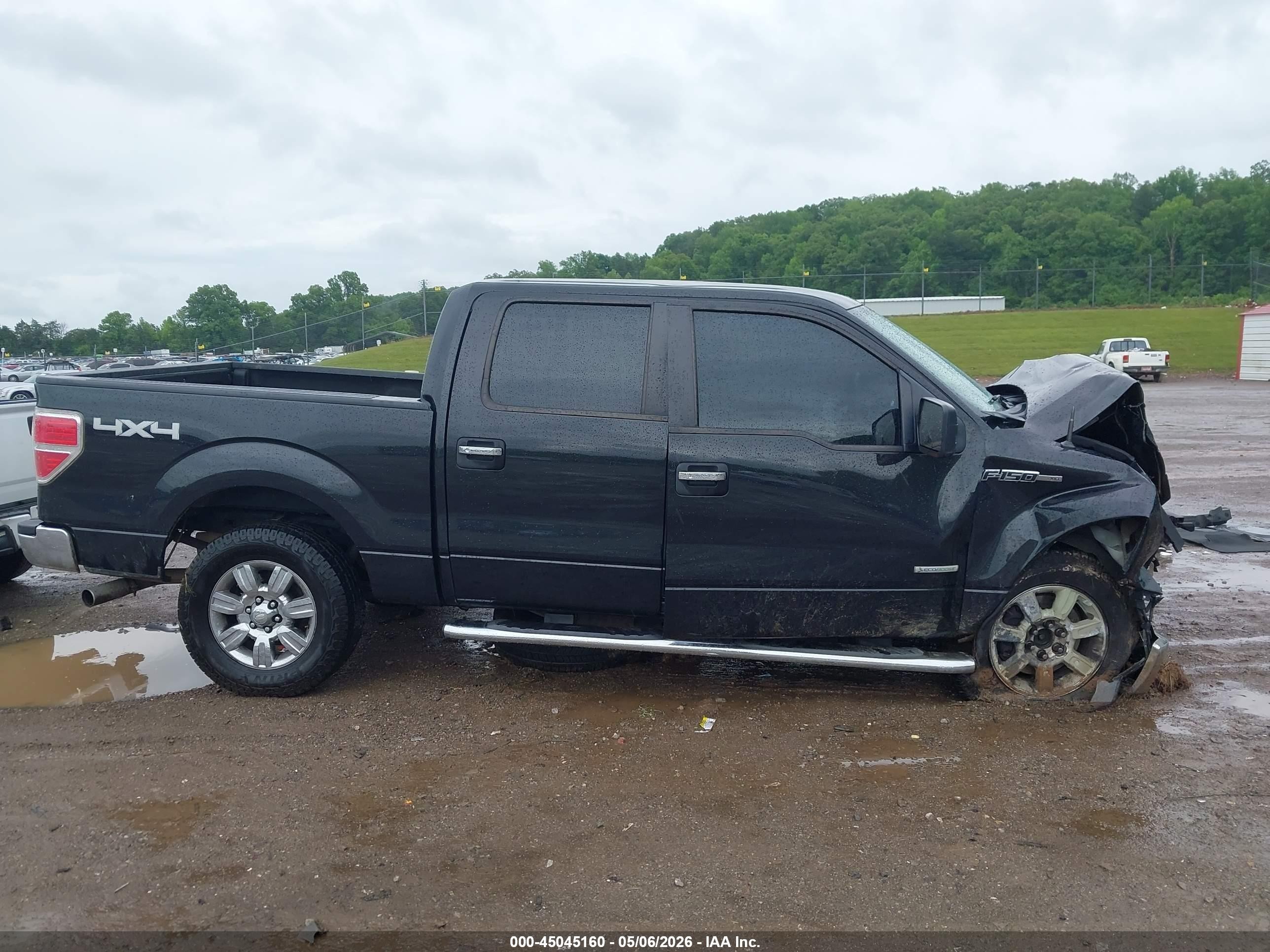 2011 Ford F-150 Xlt Black vin: 1FTFW1ET7BFB76397
