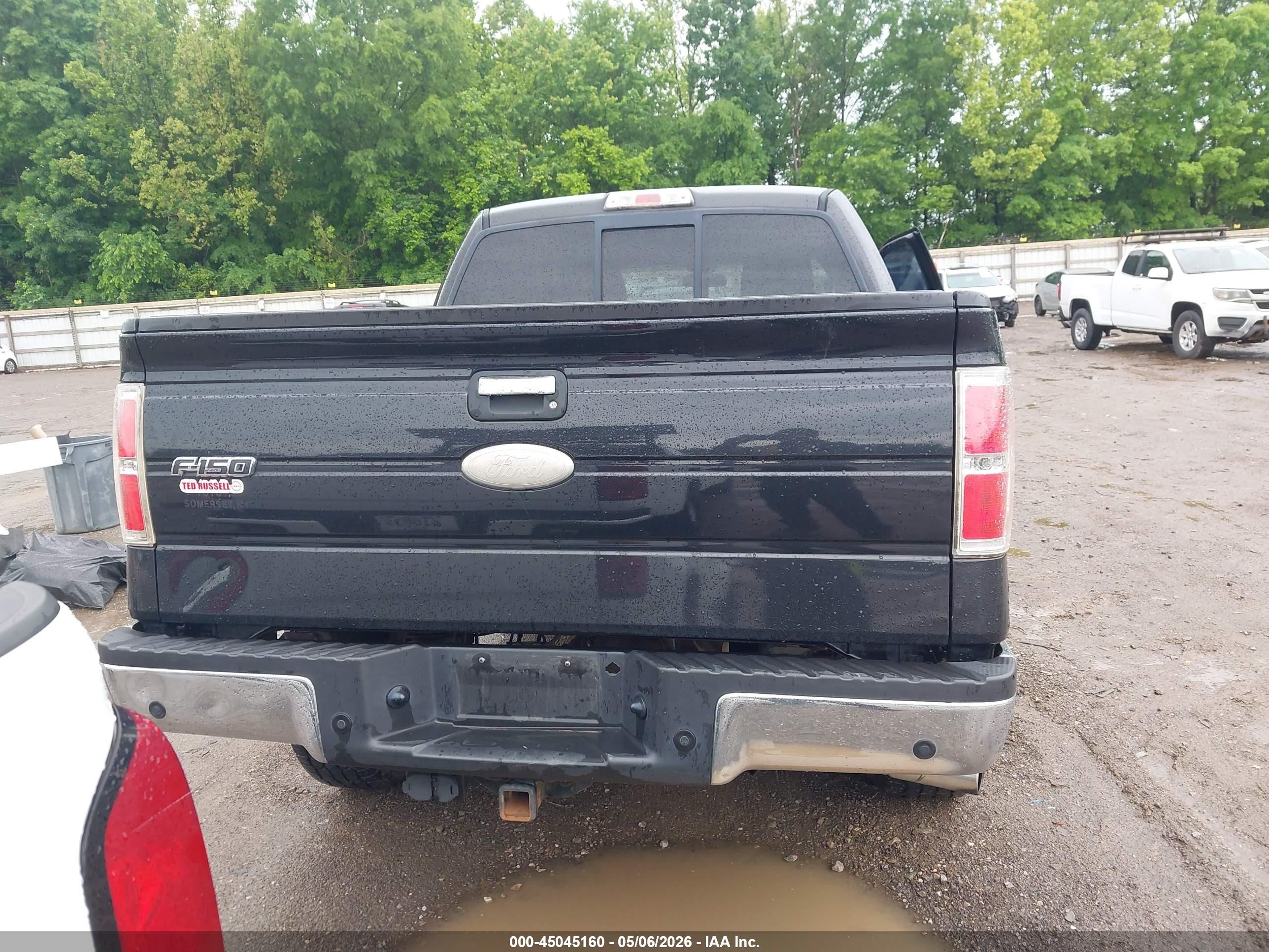 2011 Ford F-150 Xlt Black vin: 1FTFW1ET7BFB76397