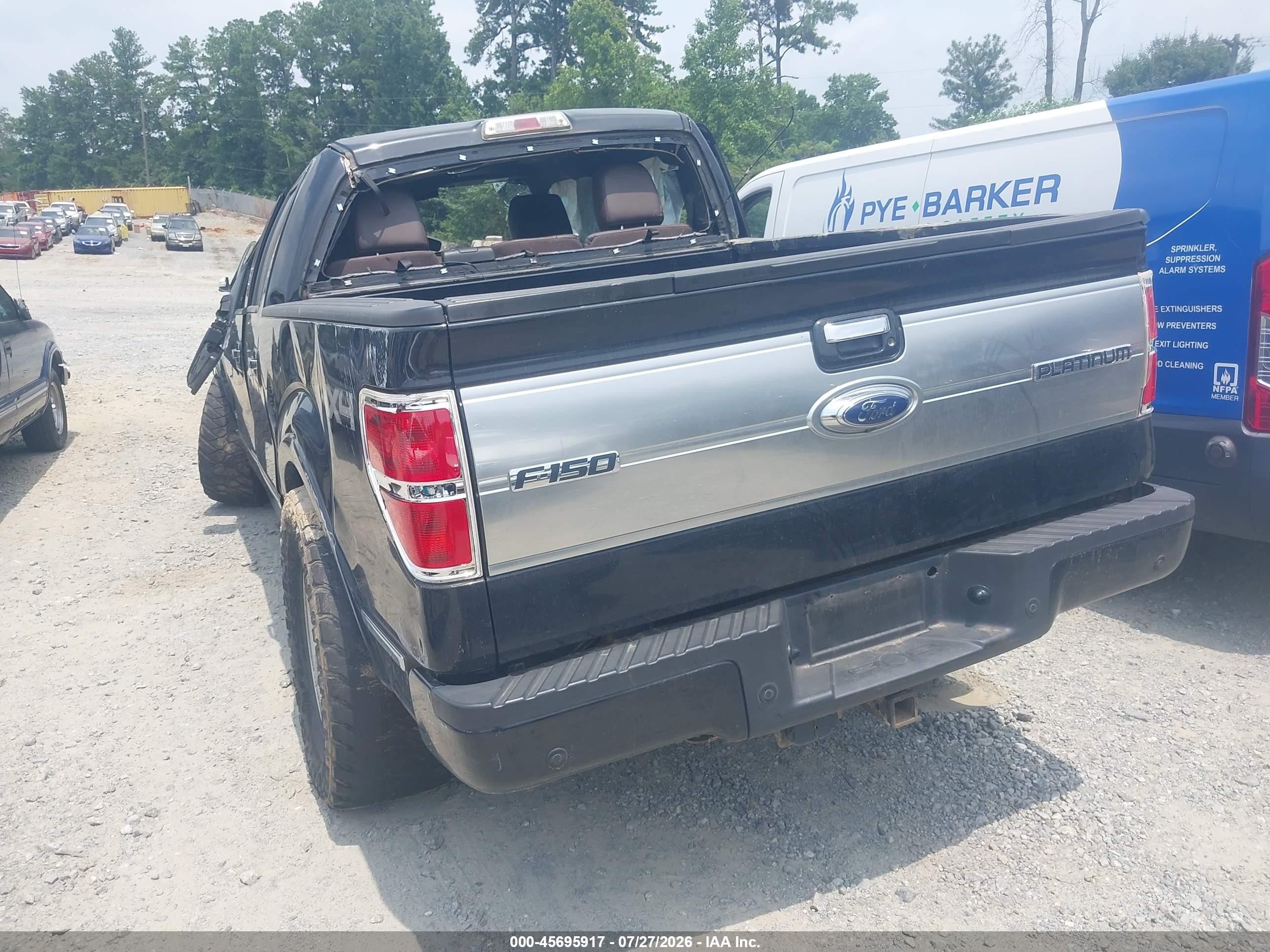 2011 Ford F-150 Platinum Black vin: 1FTFW1ET7BFB78814