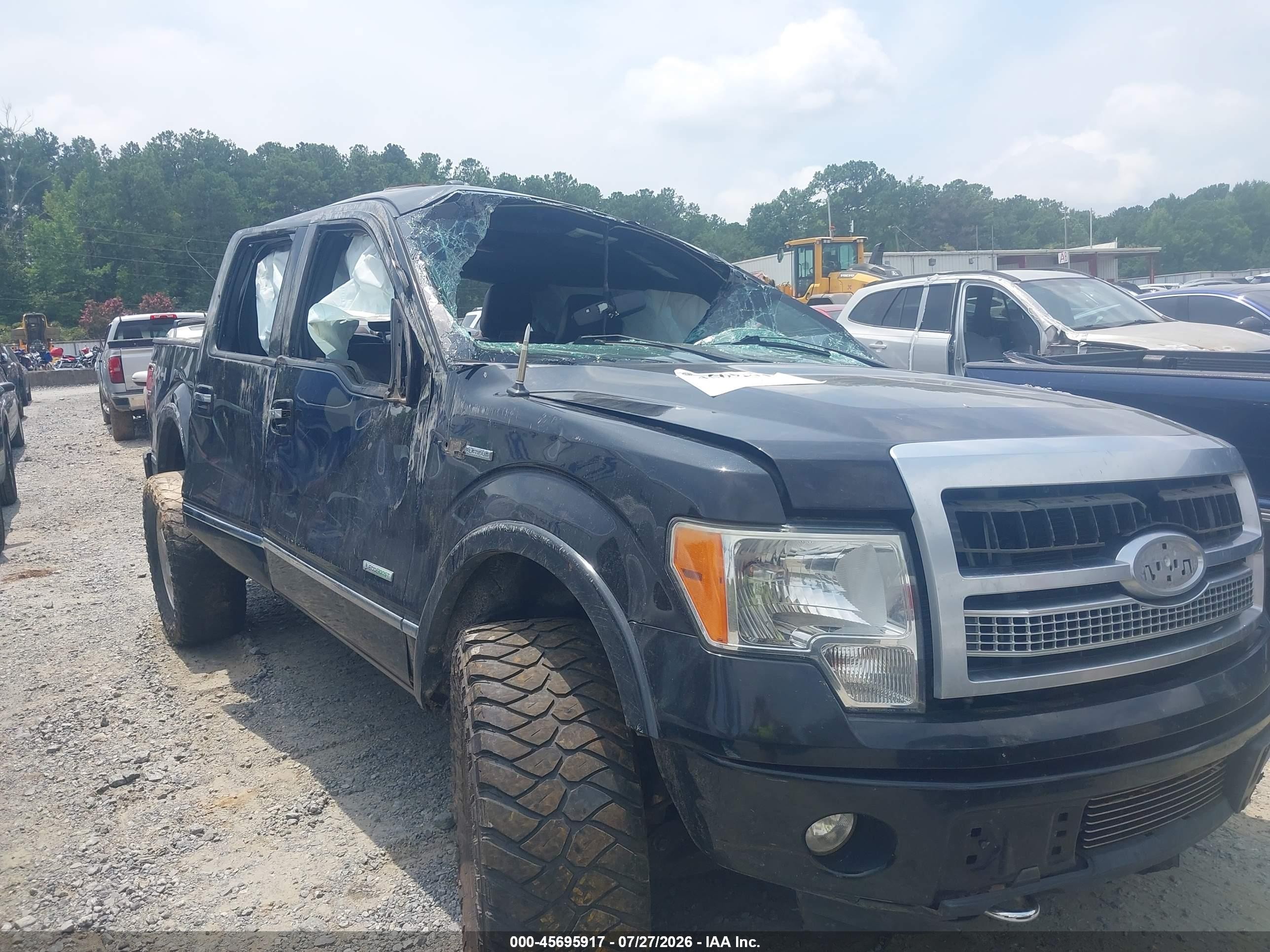 2011 Ford F-150 Platinum Black vin: 1FTFW1ET7BFB78814