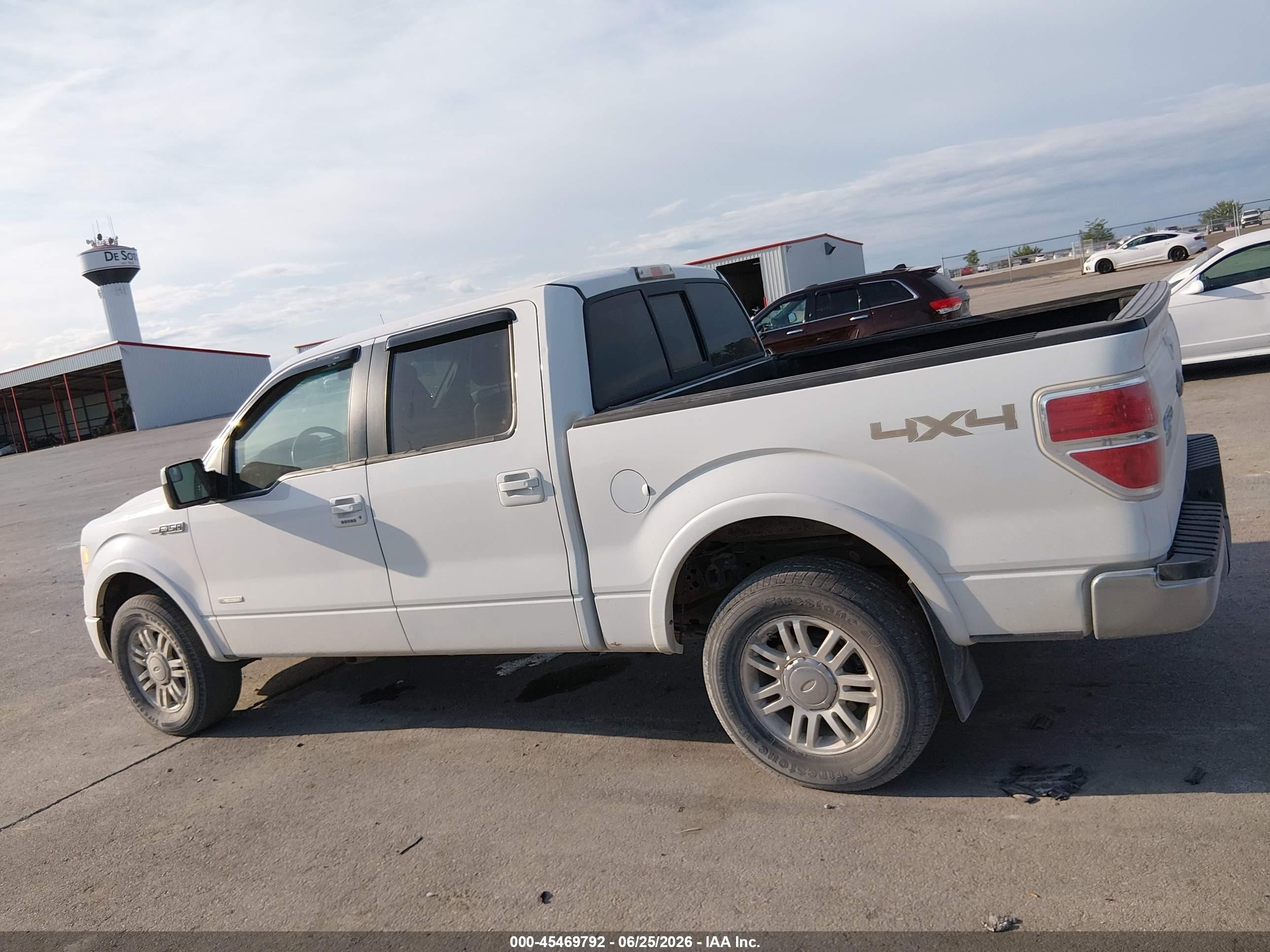 2011 Ford F-150 Fx4/king Ranch/lariat/platinum/xlt Белый vin: 1FTFW1ET7BFC20317