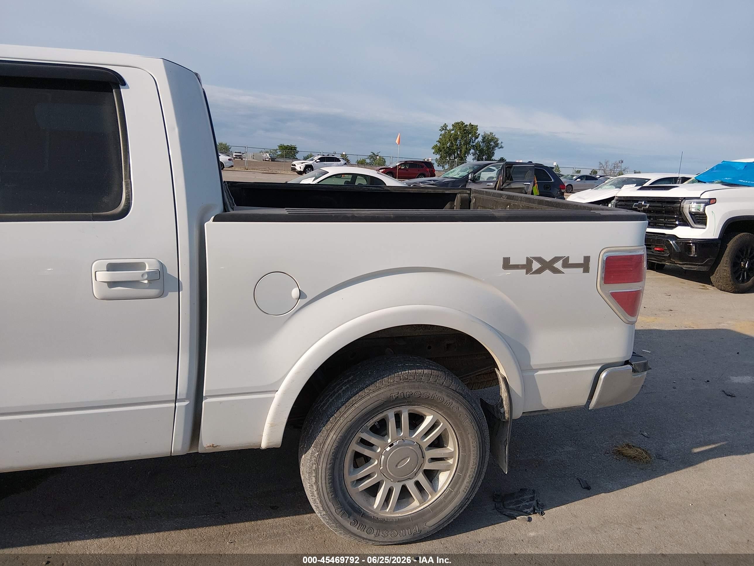 2011 Ford F-150 Fx4/king Ranch/lariat/platinum/xlt Белый vin: 1FTFW1ET7BFC20317