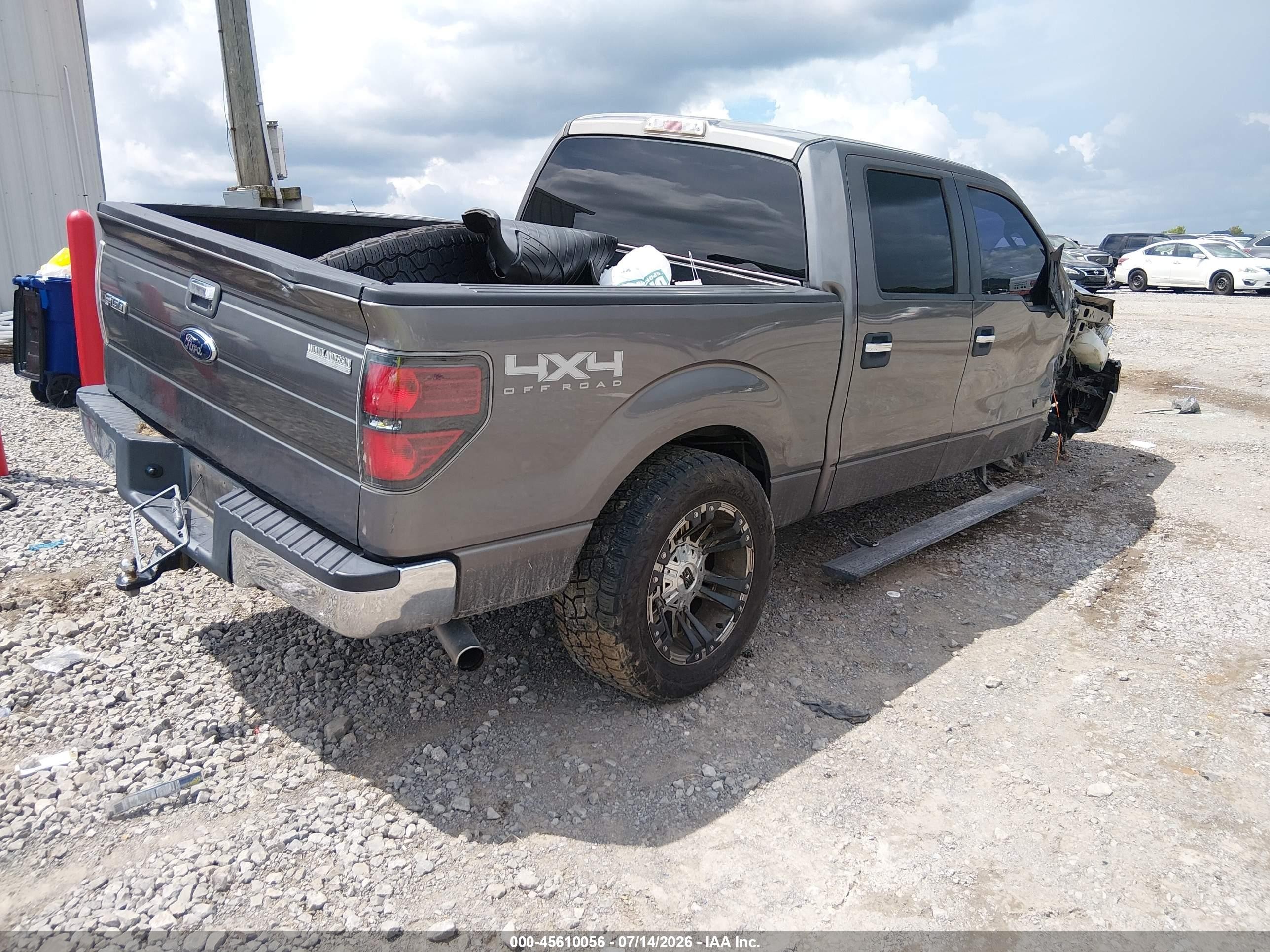 2011 Ford F-150 Xlt Gray vin: 1FTFW1ET7BFC69811