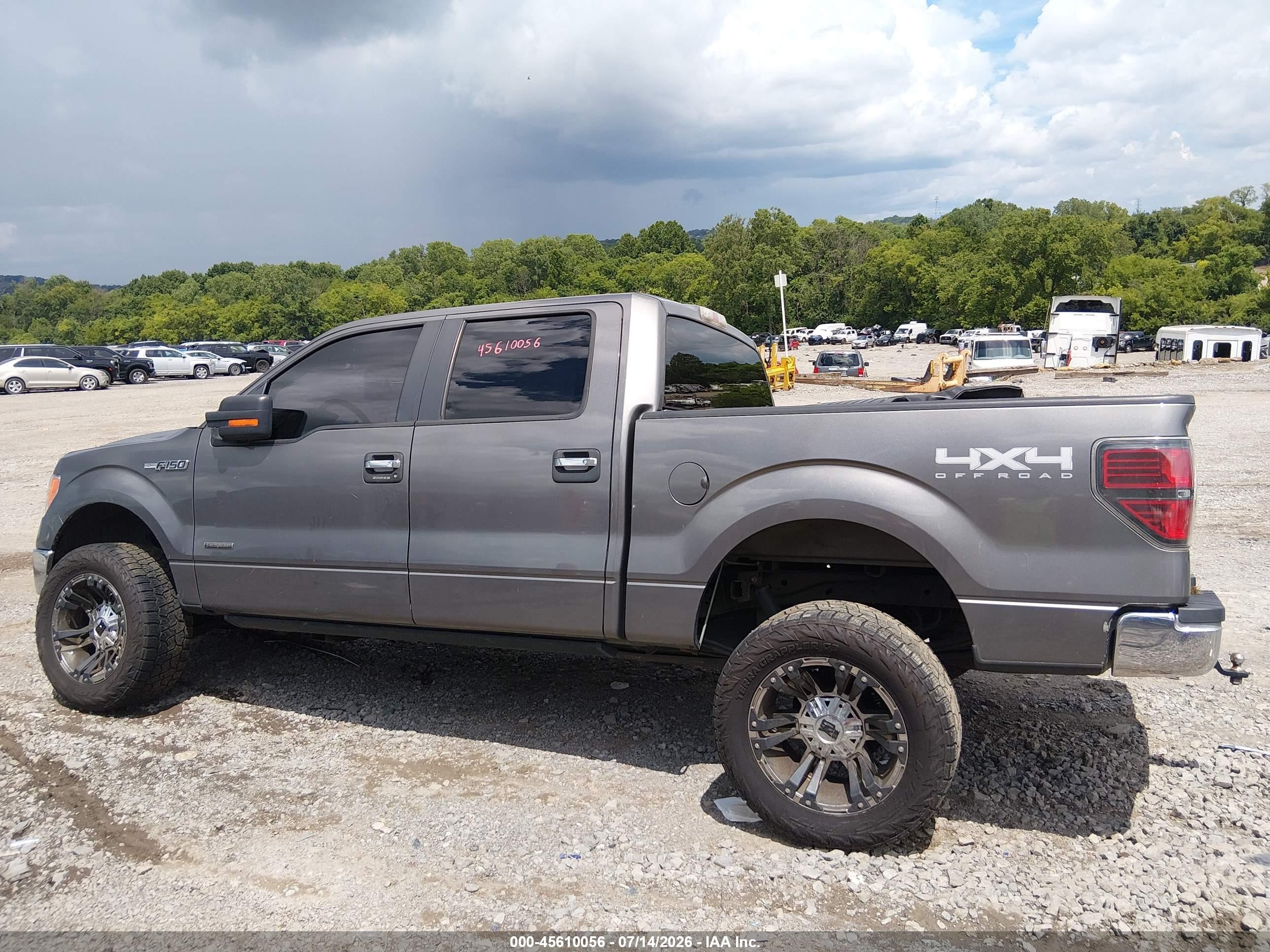 2011 Ford F-150 Xlt Gray vin: 1FTFW1ET7BFC69811