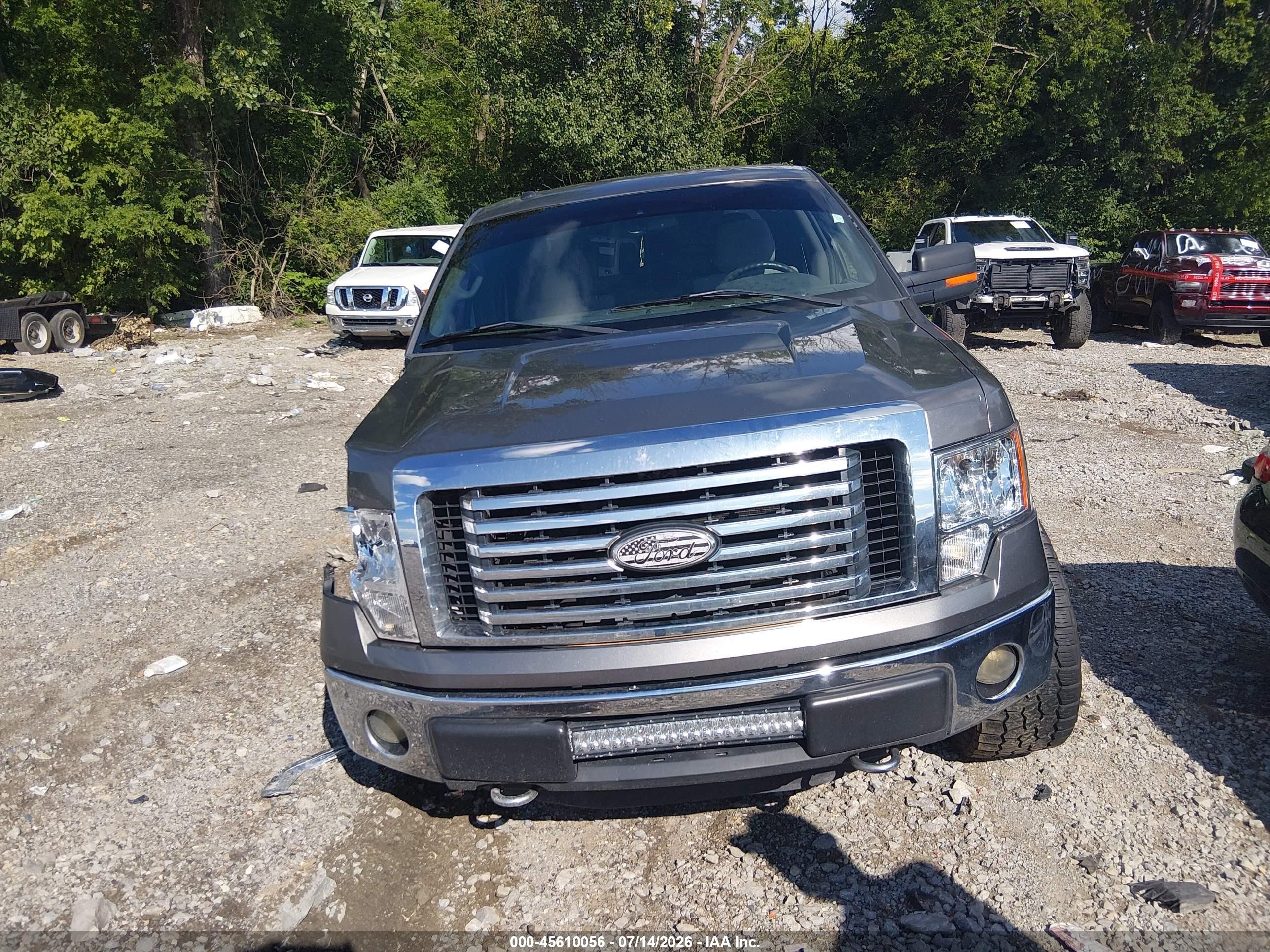 2011 Ford F-150 Xlt Gray vin: 1FTFW1ET7BFC69811
