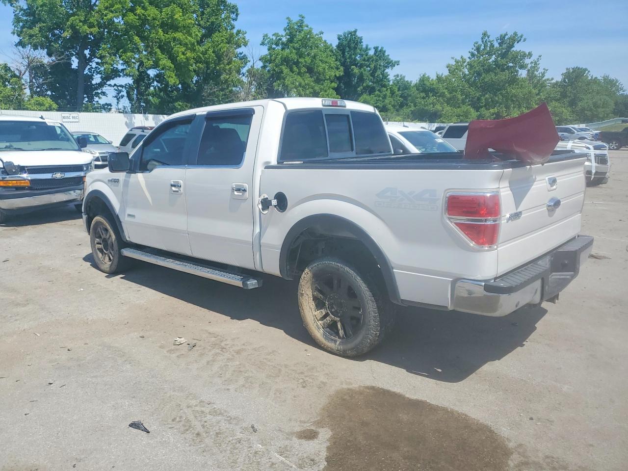 2011 Ford F150 Supercrew White vin: 1FTFW1ET7BFC95891