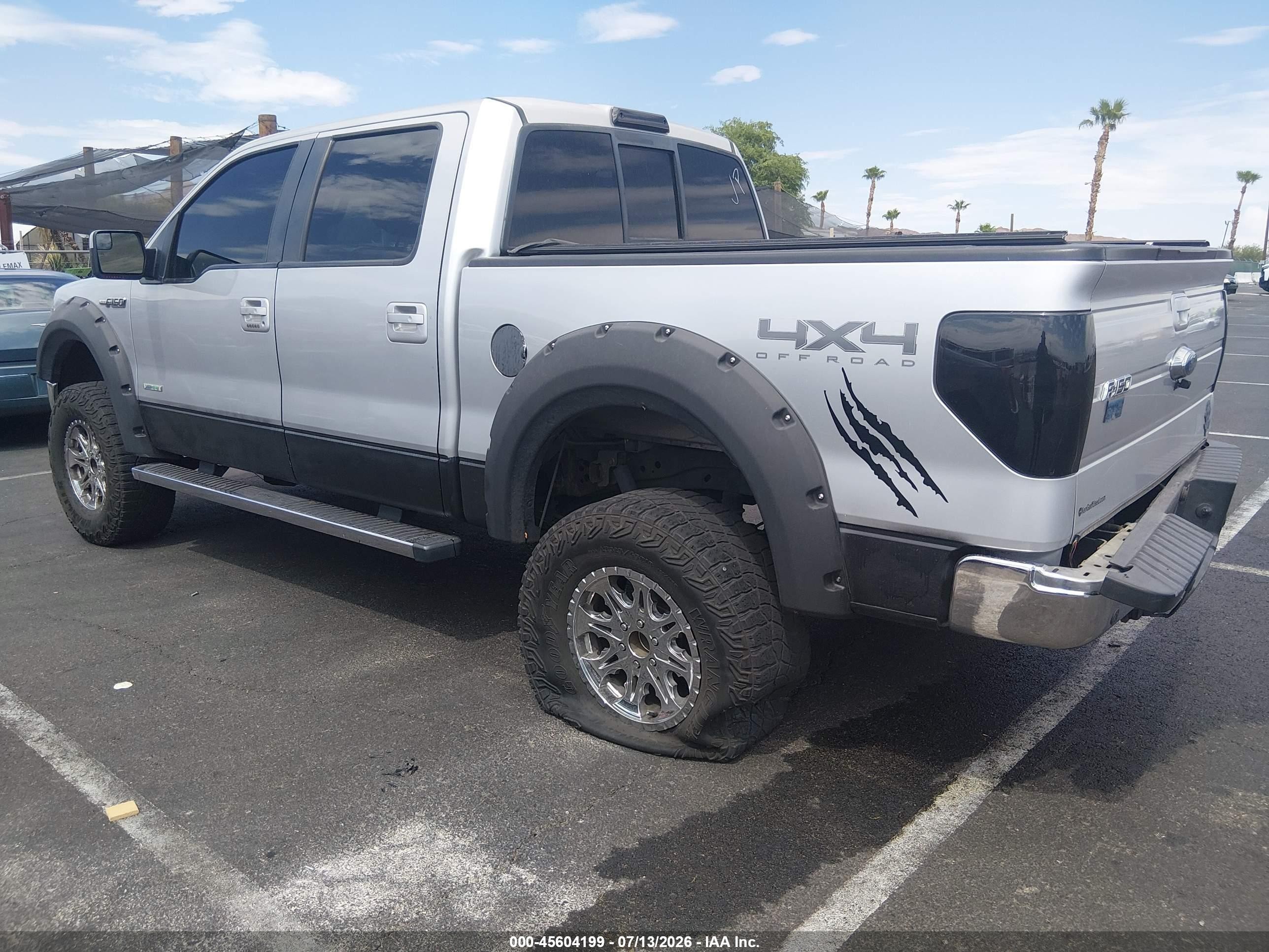 2011 Ford F-150 Fx4/king Ranch/lariat/platinum/xlt Silver vin: 1FTFW1ET7BFD12575