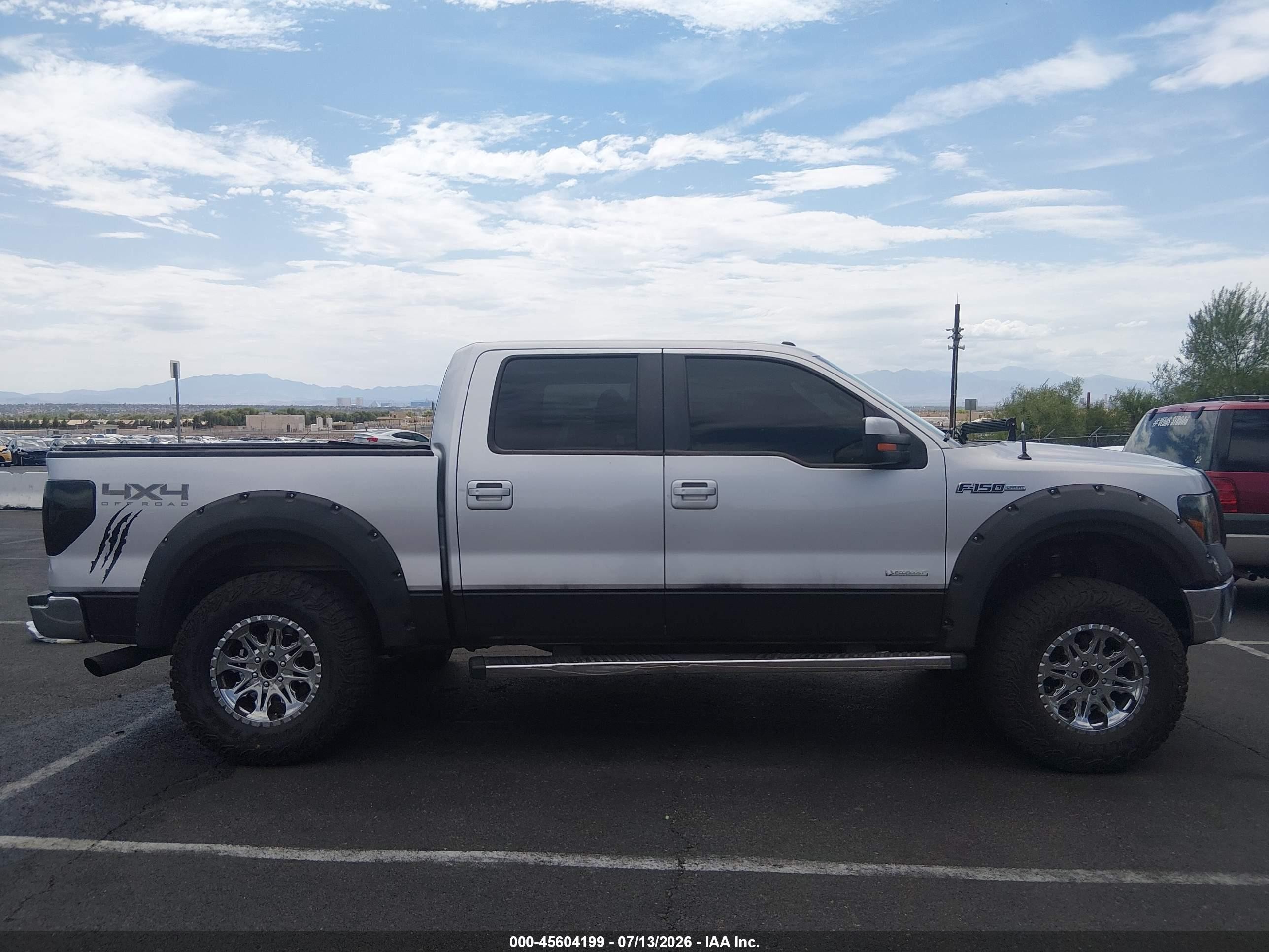 2011 Ford F-150 Fx4/king Ranch/lariat/platinum/xlt Silver vin: 1FTFW1ET7BFD12575