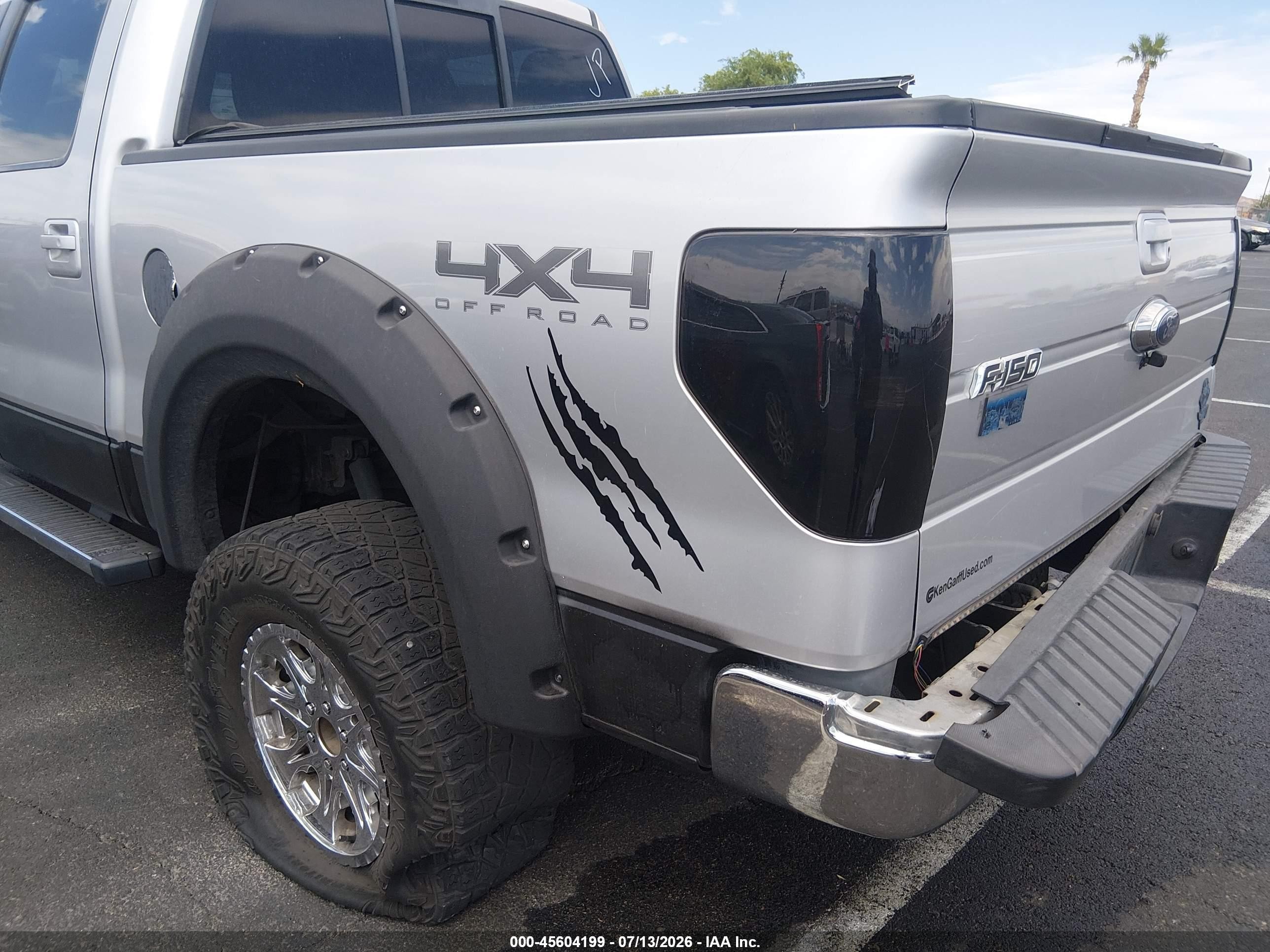 2011 Ford F-150 Fx4/king Ranch/lariat/platinum/xlt Silver vin: 1FTFW1ET7BFD12575