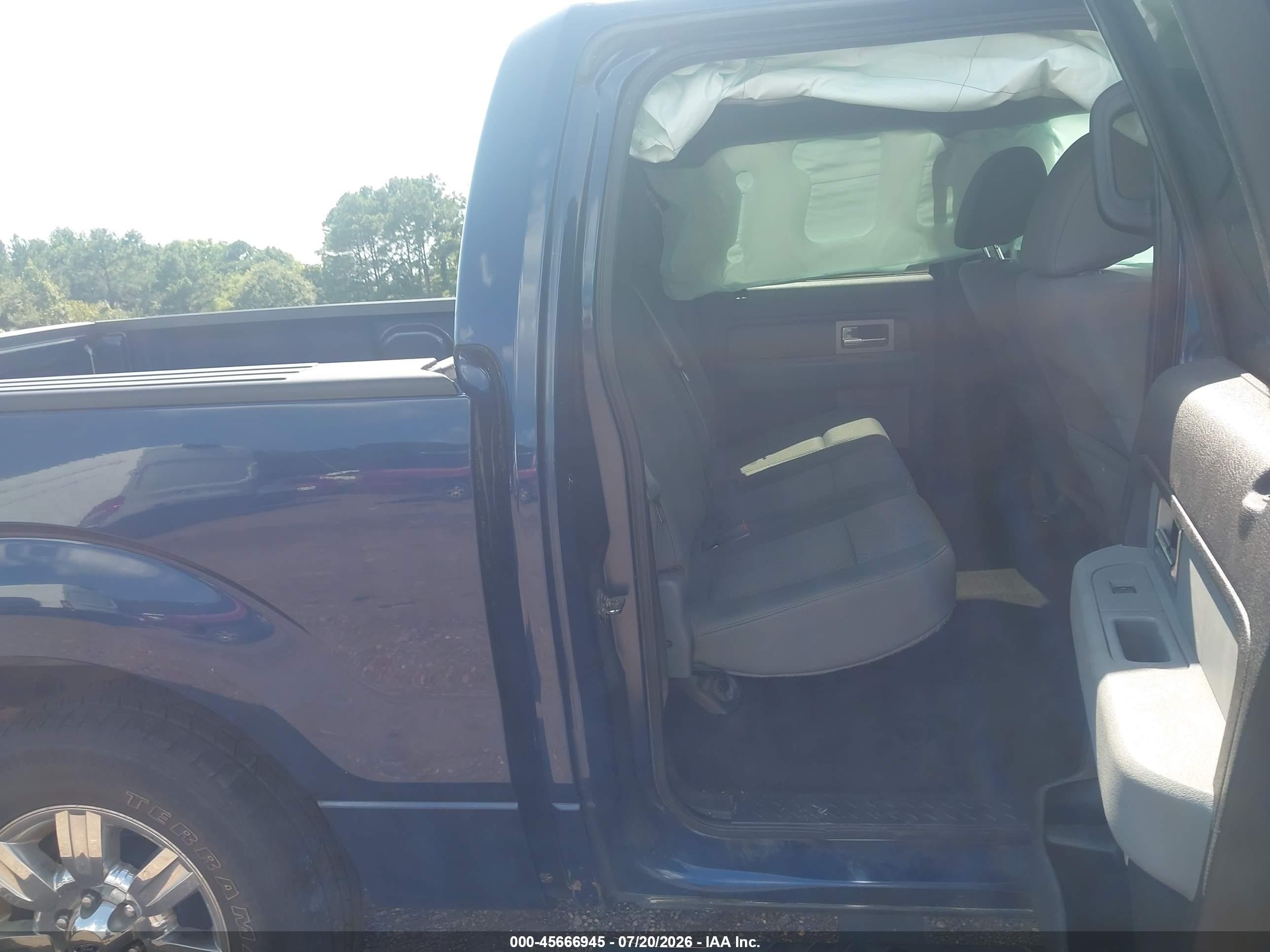 2011 Ford F-150 Xlt Blue vin: 1FTFW1ET7BFD15444