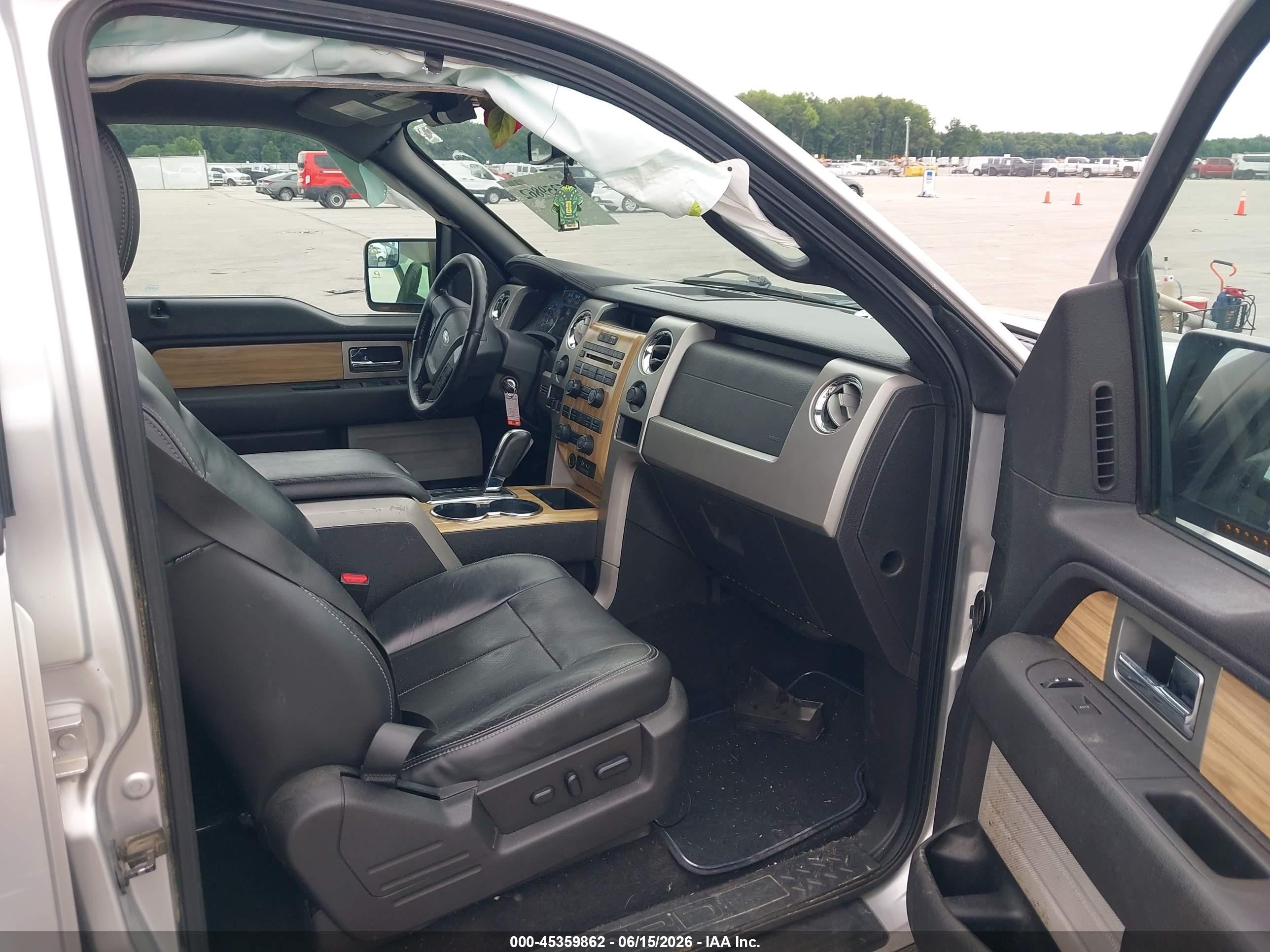 2011 Ford F-150 Lariat Silver vin: 1FTFW1ET7BFD22930