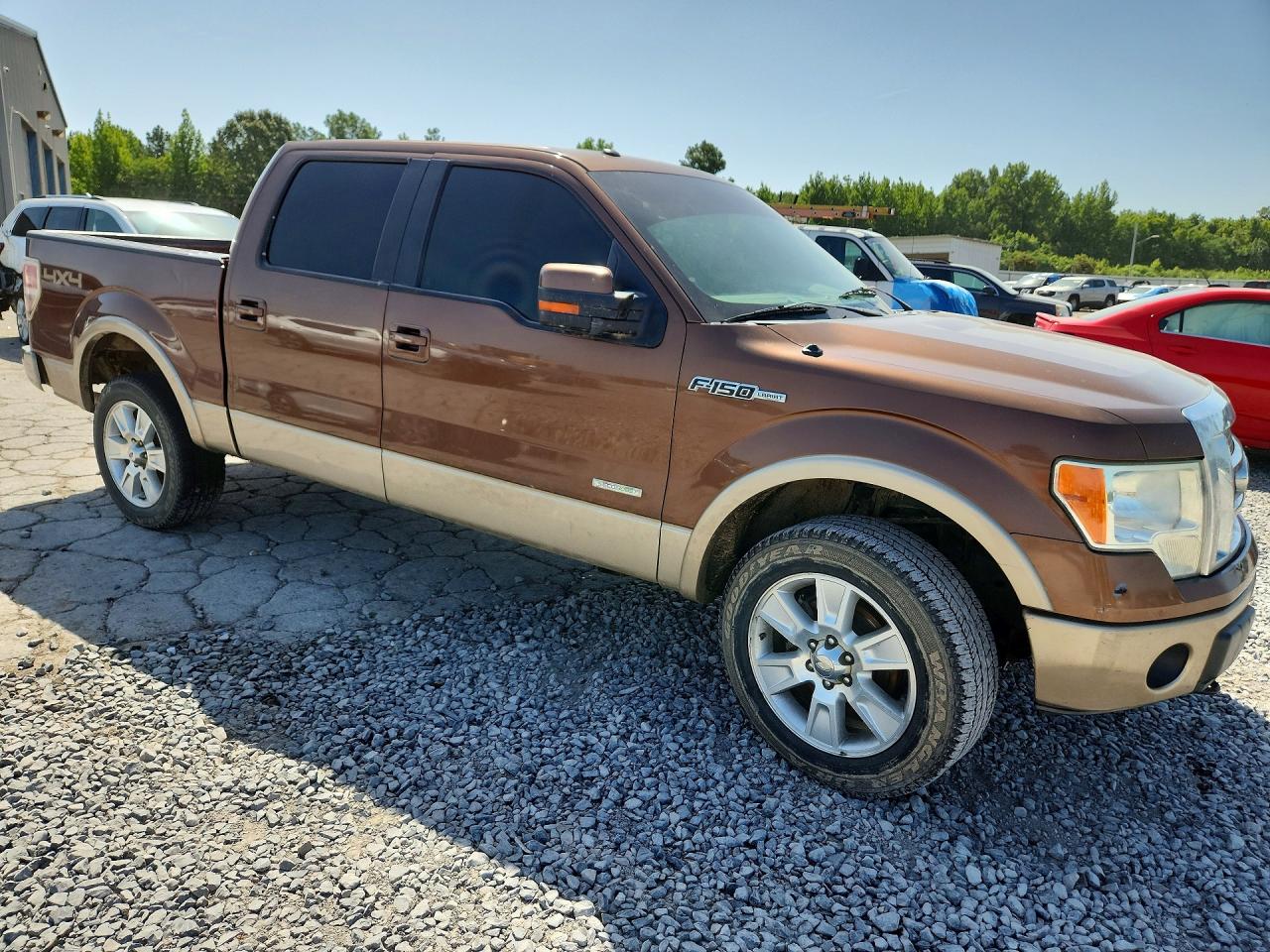 2011 Ford F150 Supercrew Brown vin: 1FTFW1ET7BFD36732