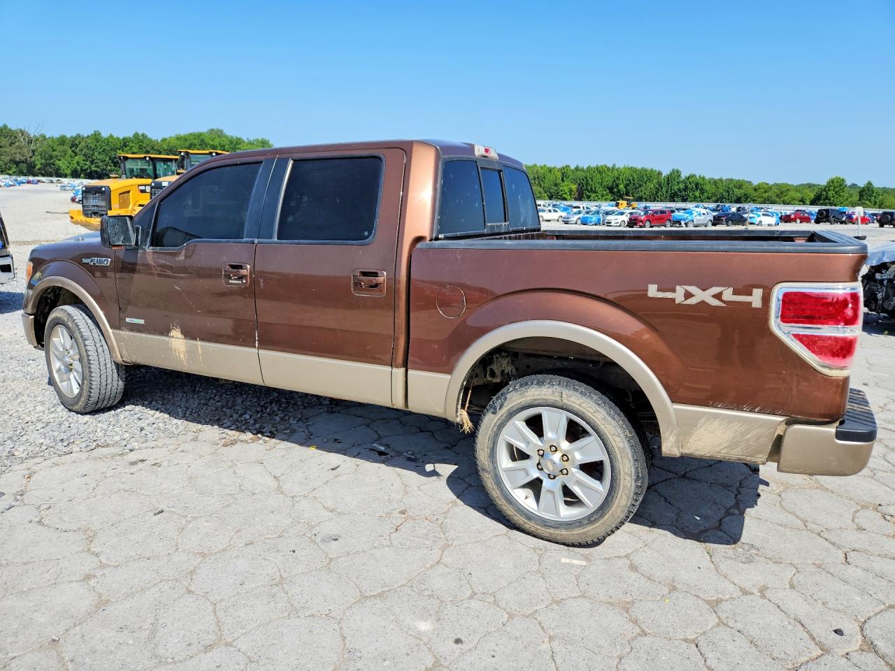 2011 Ford F150 Supercrew Brown vin: 1FTFW1ET7BFD36732