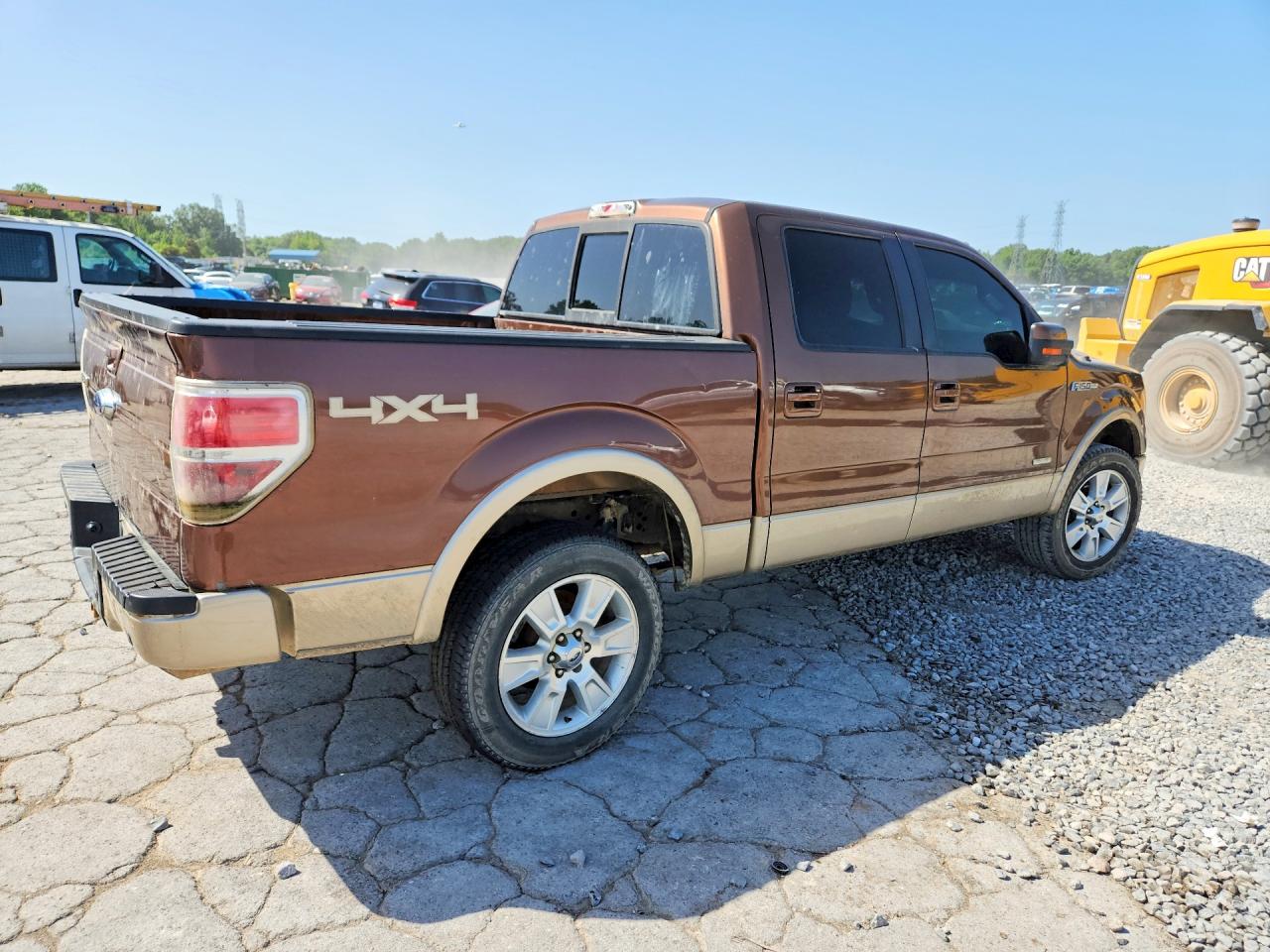 2011 Ford F150 Supercrew Brown vin: 1FTFW1ET7BFD36732