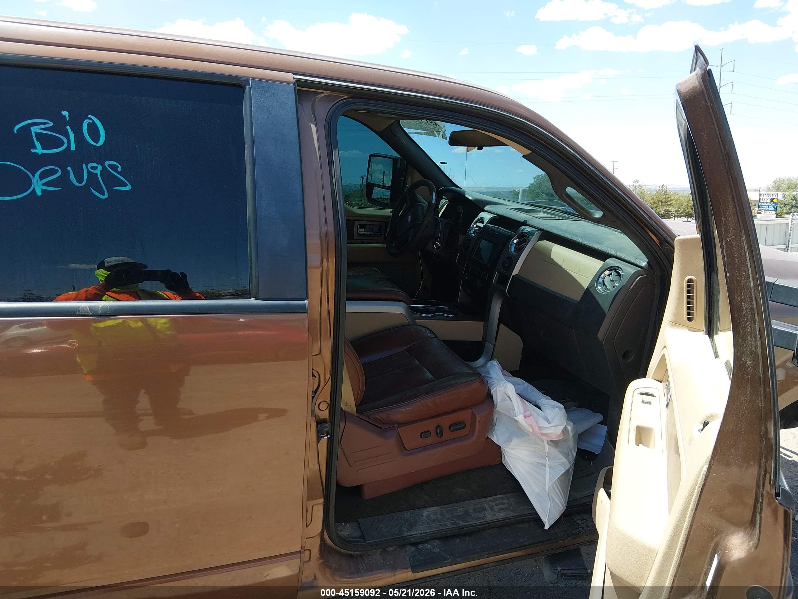 2011 Ford F-150 Xlt Brown vin: 1FTFW1ET7BKE04261