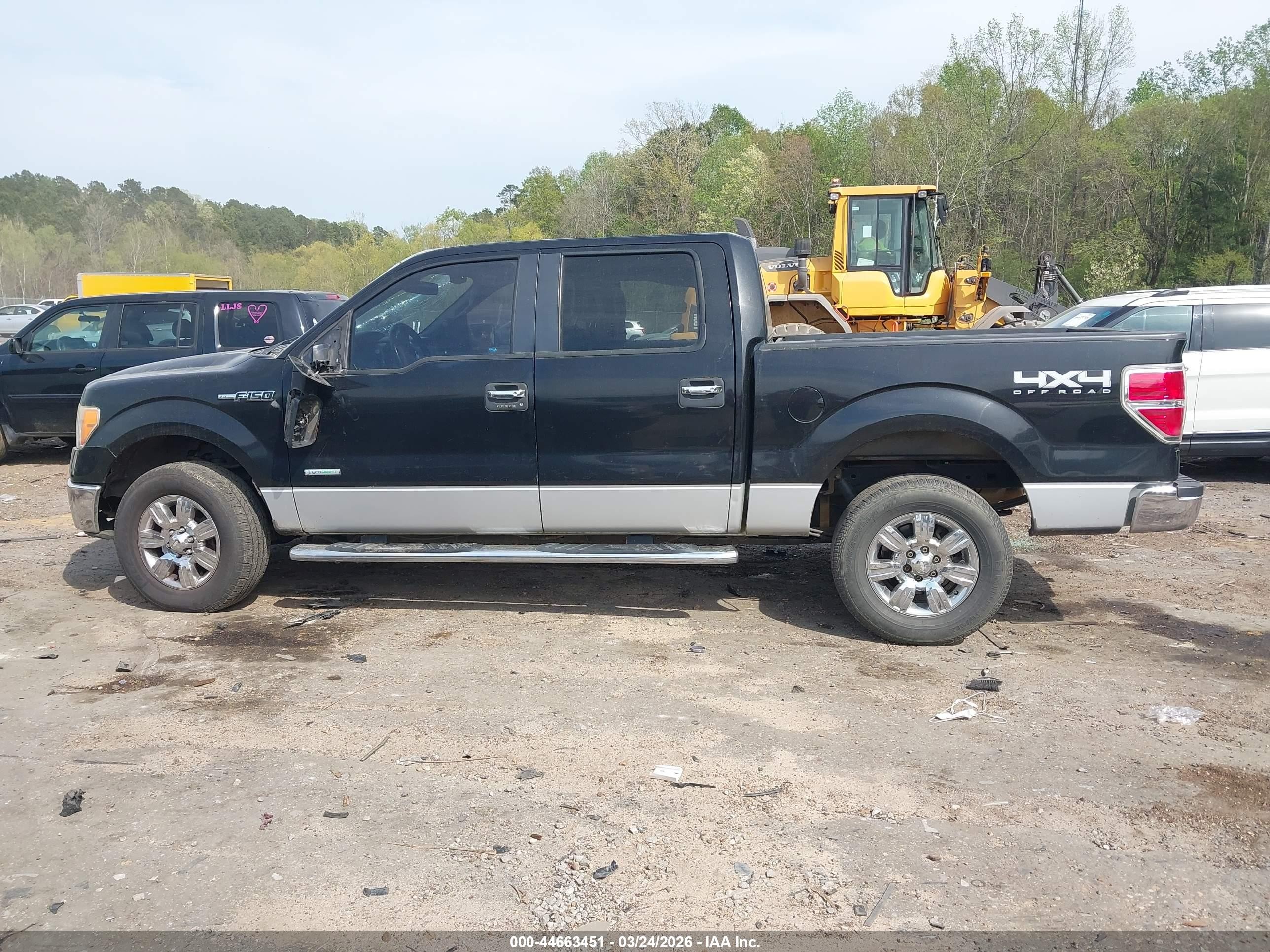 2012 Ford F-150 Xlt Черный vin: 1FTFW1ET7CFA17980