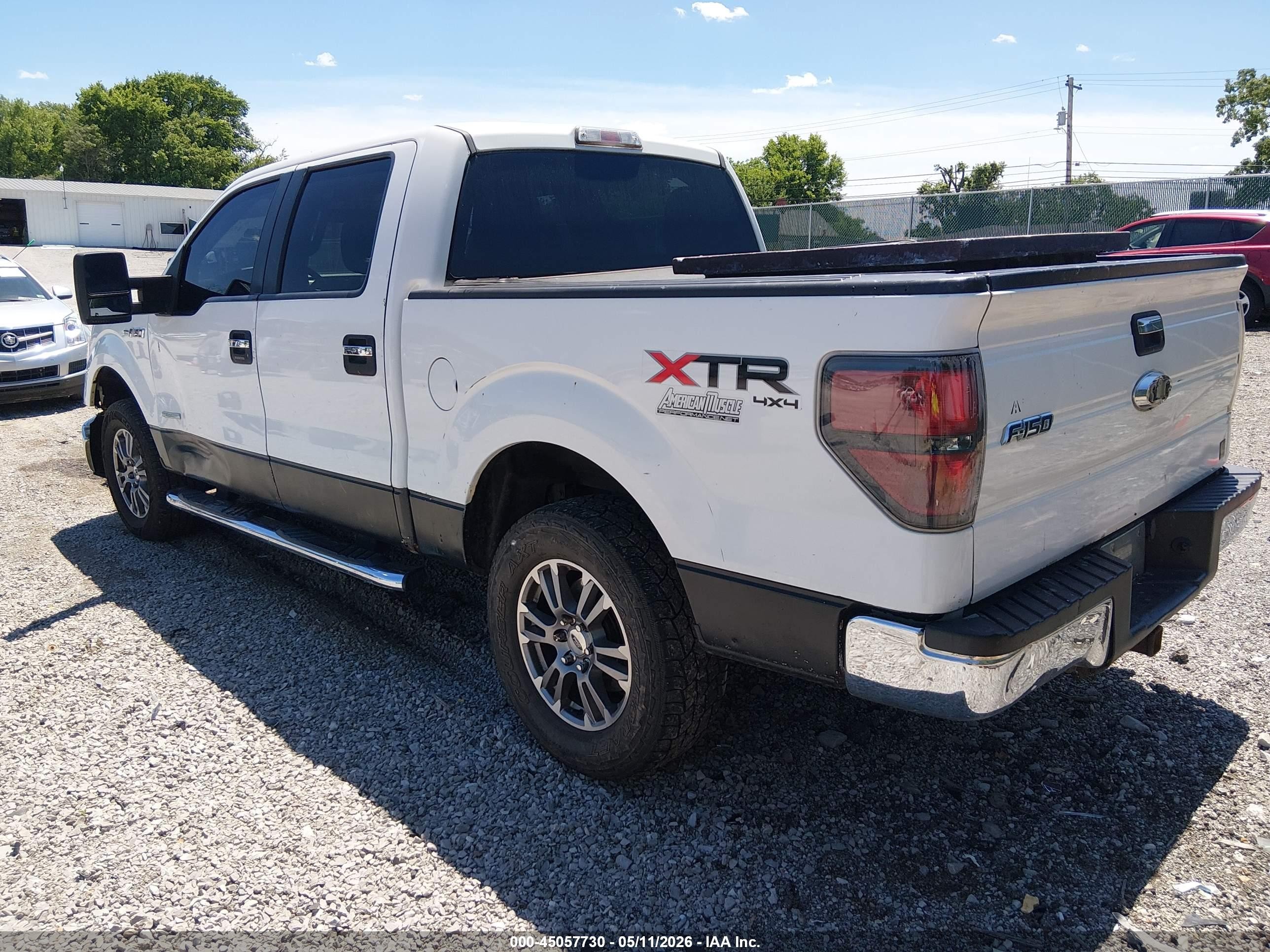 2012 Ford F-150 Xlt Белый vin: 1FTFW1ET7CFB04374