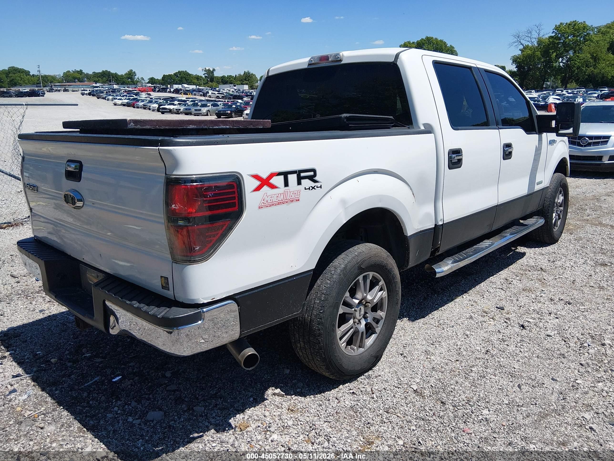 2012 Ford F-150 Xlt Белый vin: 1FTFW1ET7CFB04374