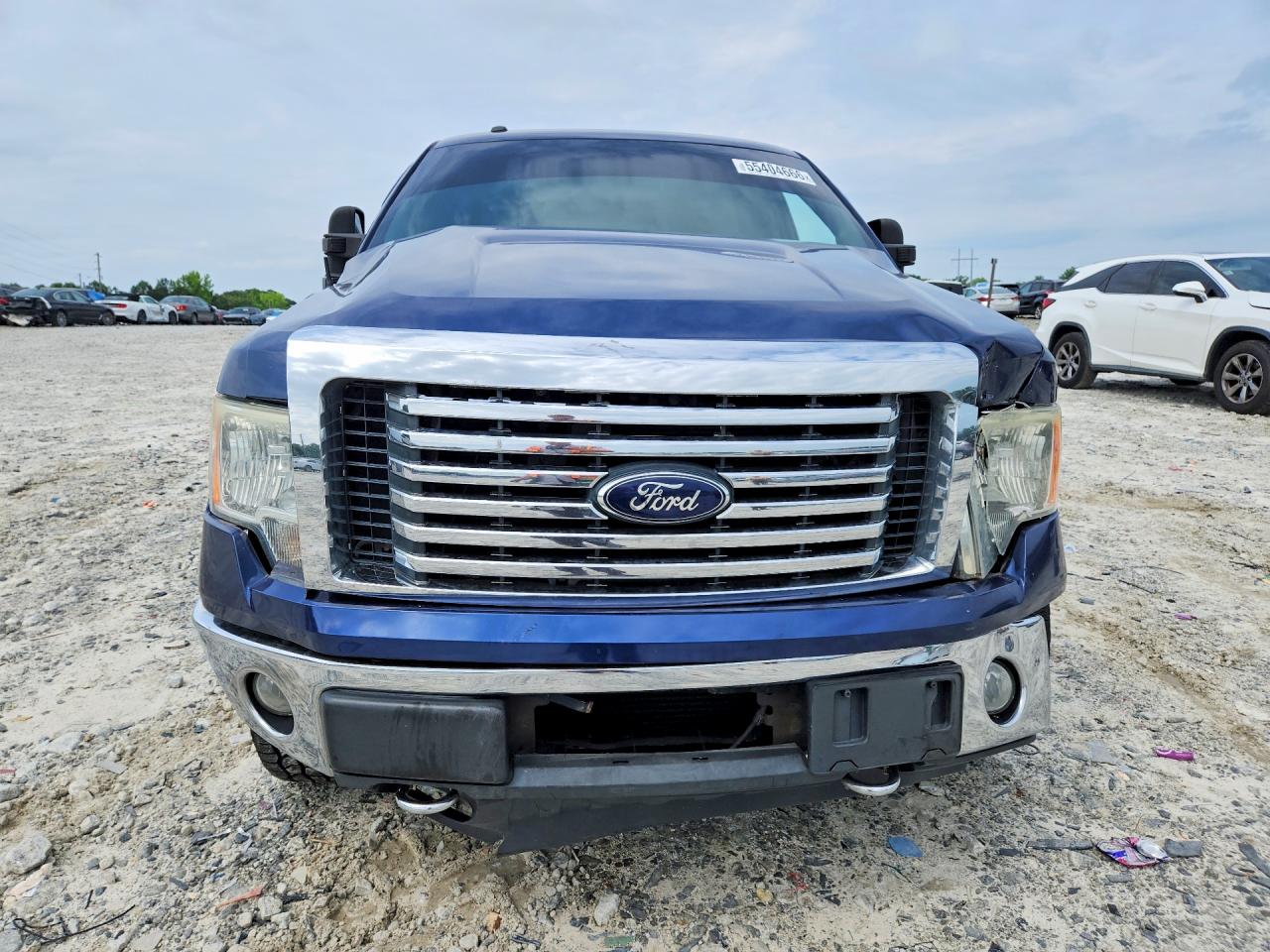 2012 Ford F150 Supercrew Blue vin: 1FTFW1ET7CFB29856